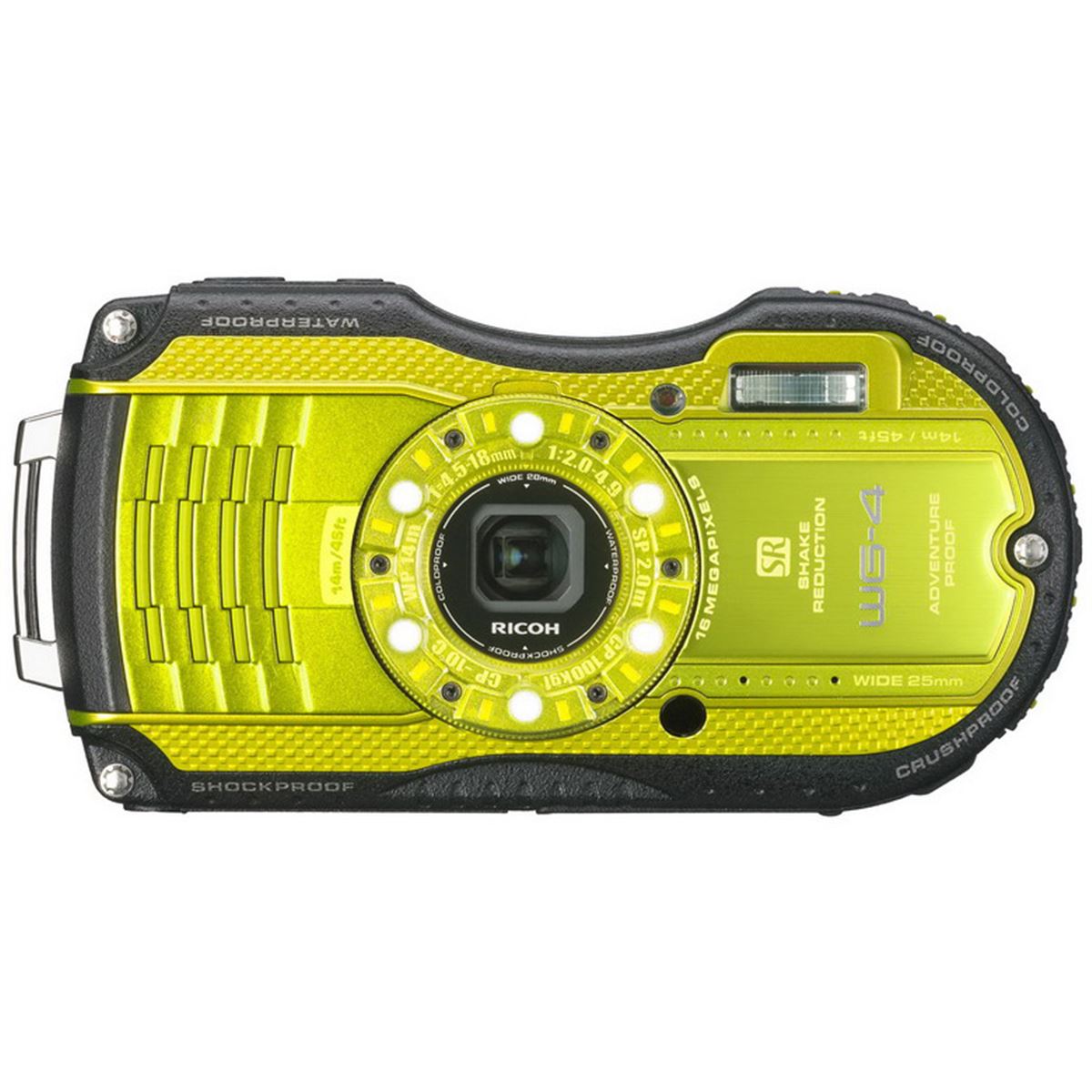 RICHO WG-4 タフネス防水デジタルカメラ Amazon | RICOH 防水デジタルカメラ RICOH WG-4 シルバー 防水