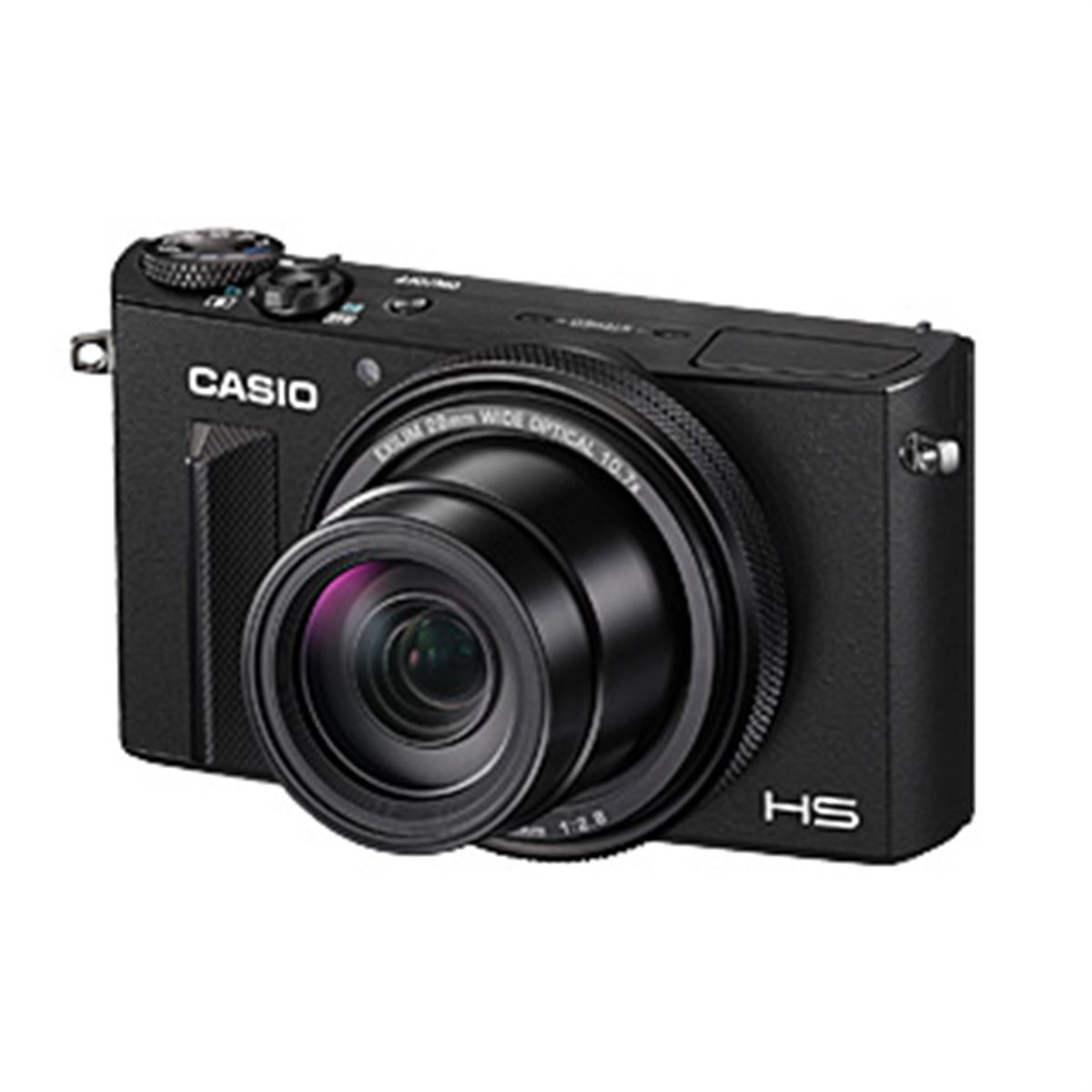 カシオ、全域F2.8の光学10.7倍レンズ搭載「EXILIM EX-100