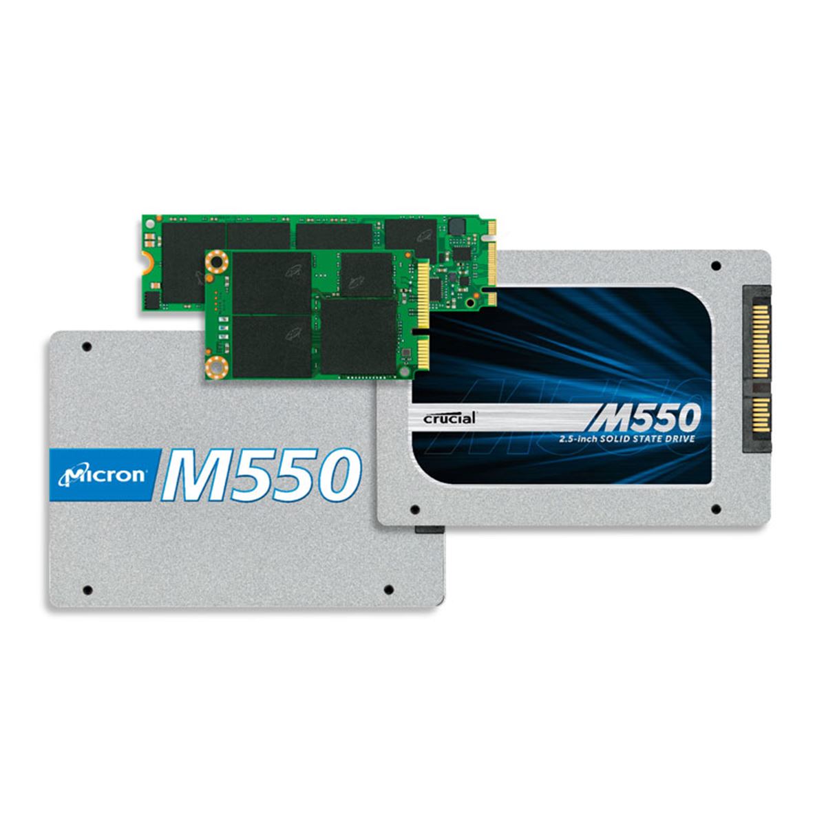 crucial M550 2.5インチSSD 1TB Crucial、最大リード550MB/sのSSD「Crucial M550」 - 価格.com