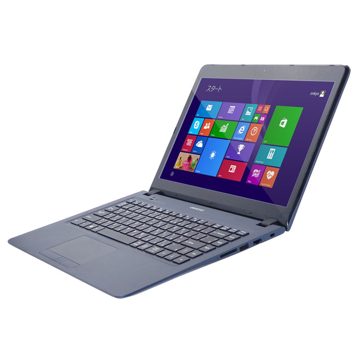 オンキヨー、6万円台で10点マルチタッチ対応の14型ノートPC - 価格.com