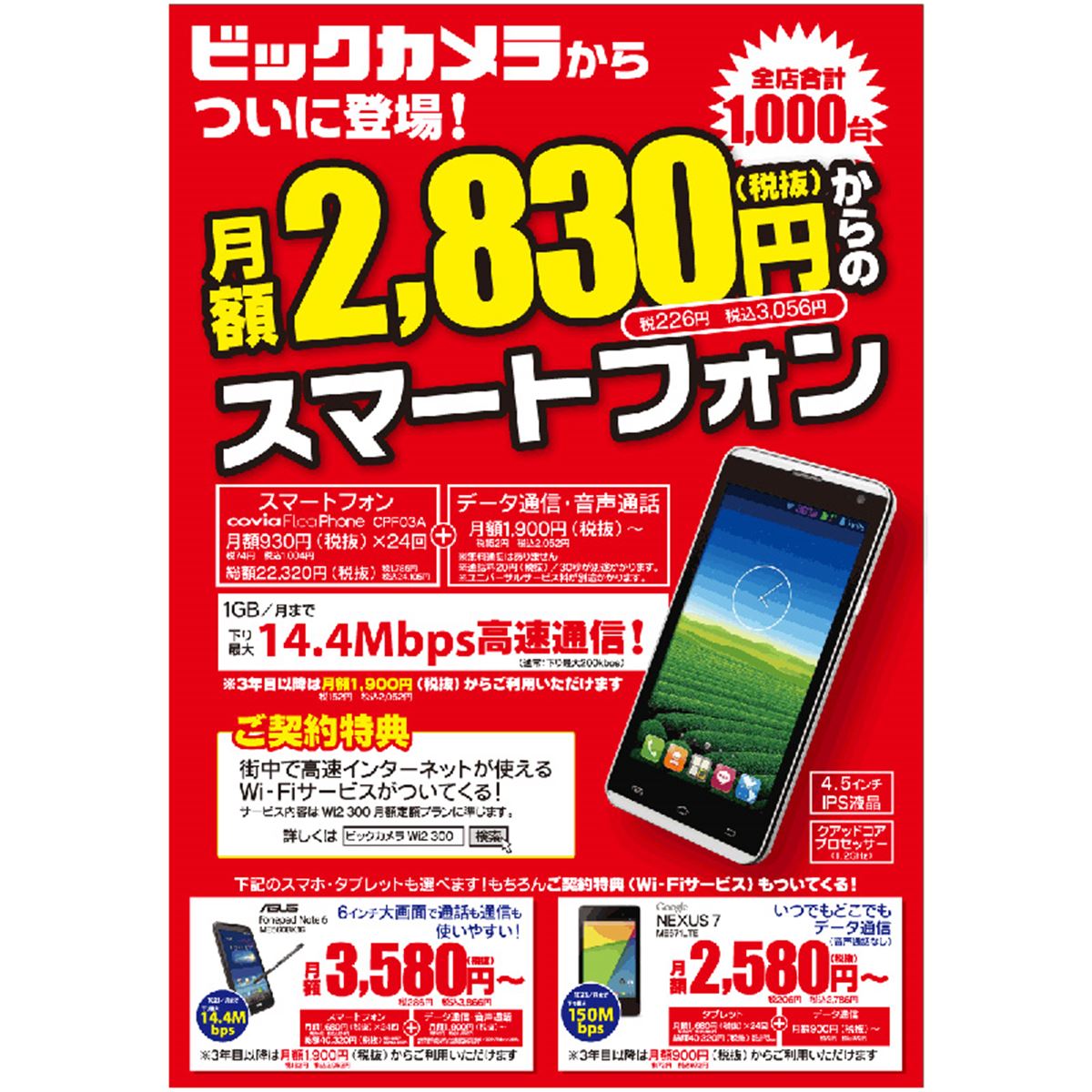 2017年にbic camera から購入した。 Bic camera puts Kojima under its umbrella and second in the