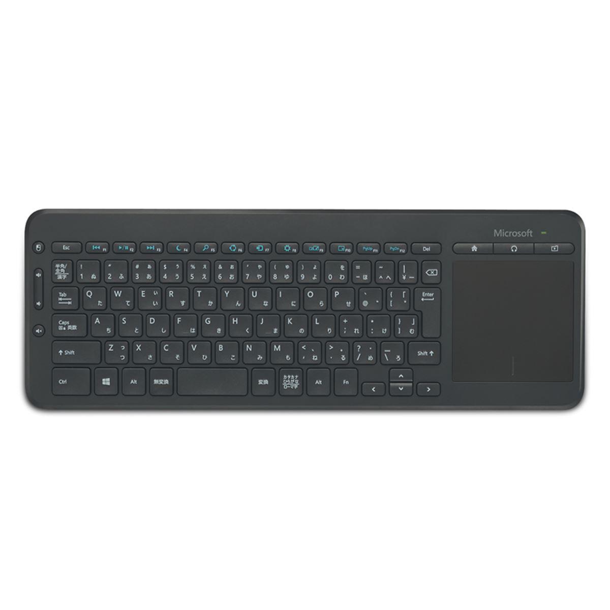 マイクロソフト、一体型マルチタッチトラックパッド搭載のキーボード