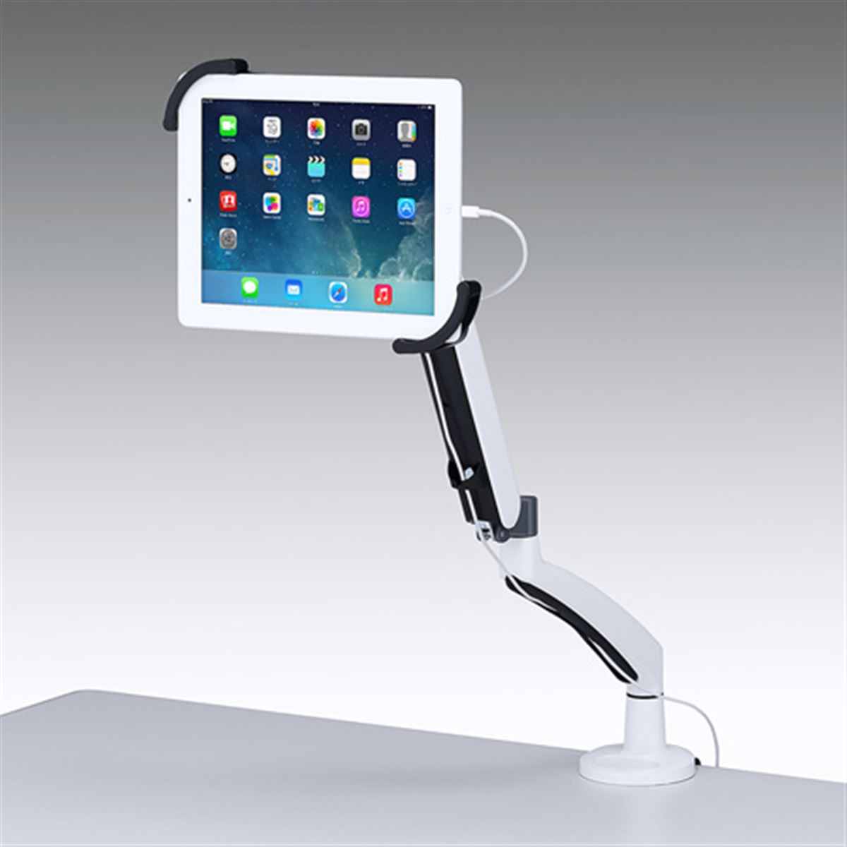 サンワ、7～11型iPadなどに対応するモニターアーム6機種 - 価格.com