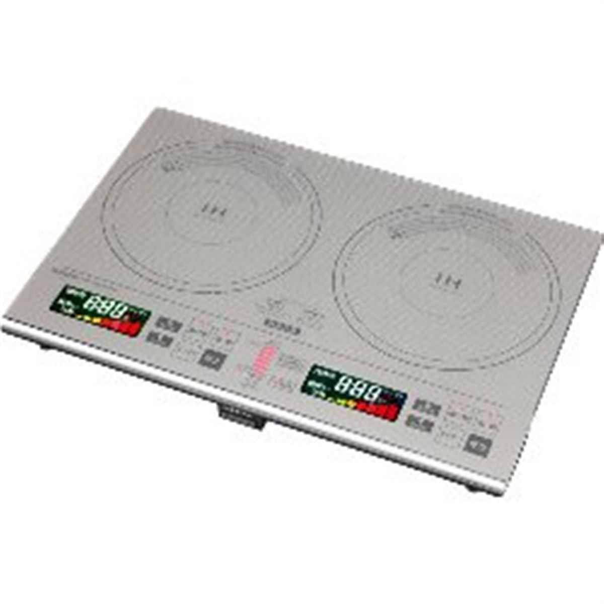 YAMAZEN、2口タイプで100Vに対応した1400WのIH調理器 - 価格.com YAMAZEN、2口タイプで100Vに対応した1400WのIH調理器 - 価格.com