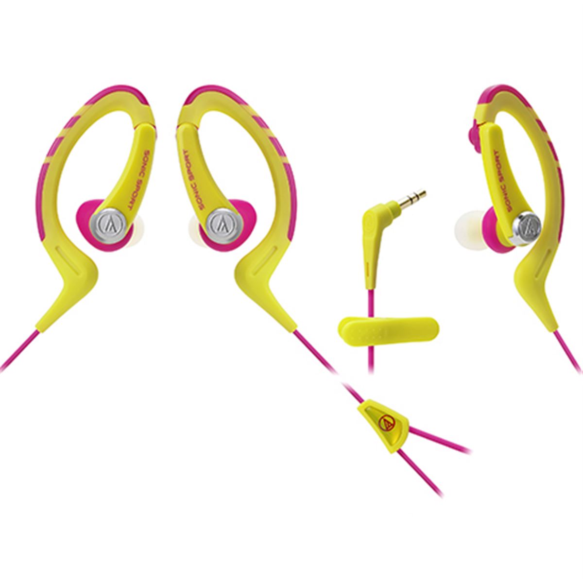 オーディオテクニカ、IPX5の防水性能を備えたスポーツ向けイヤホン4