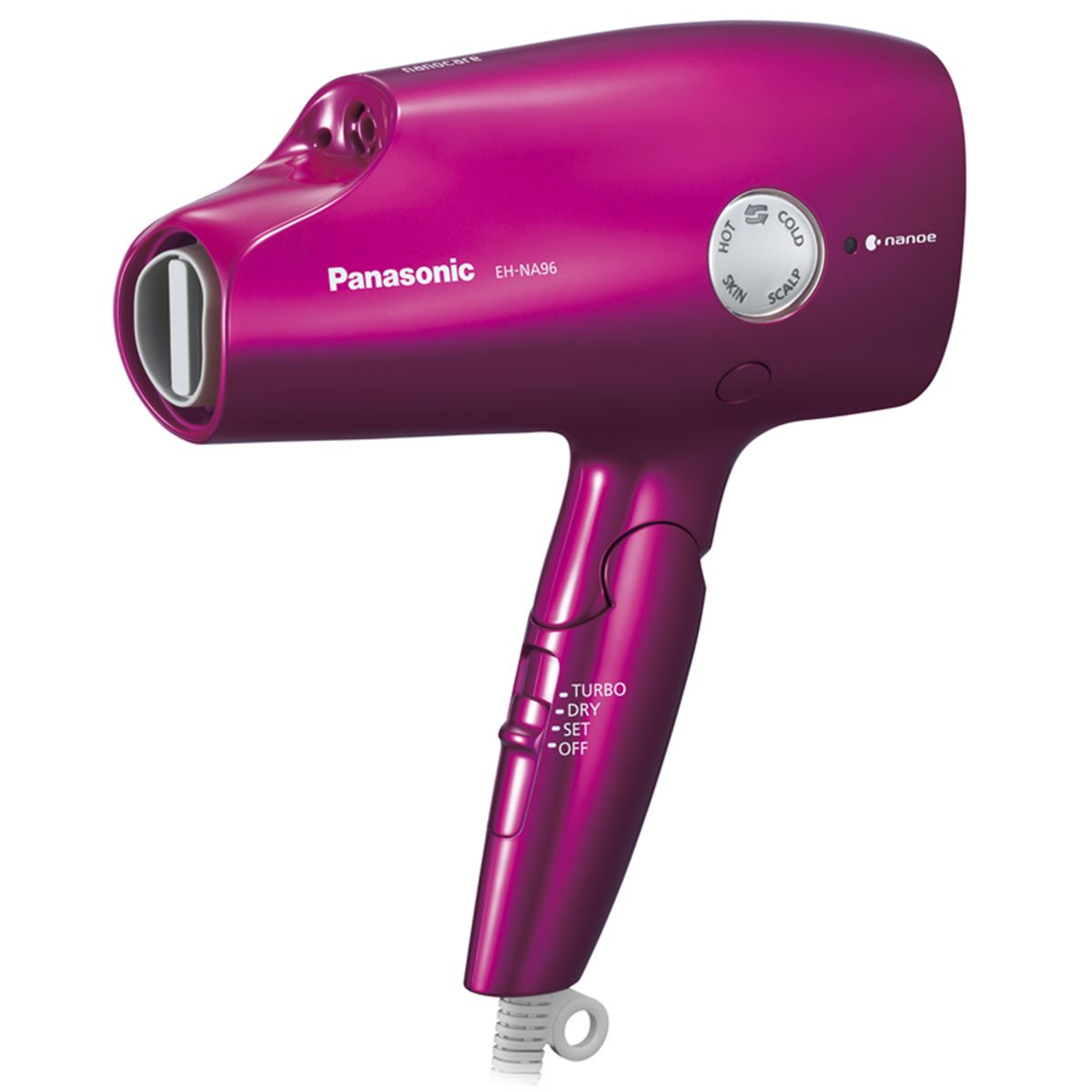 Panasonic ナノケア　ぱる様 パナソニック、2か所からマイナスイオンが発生するナノケア