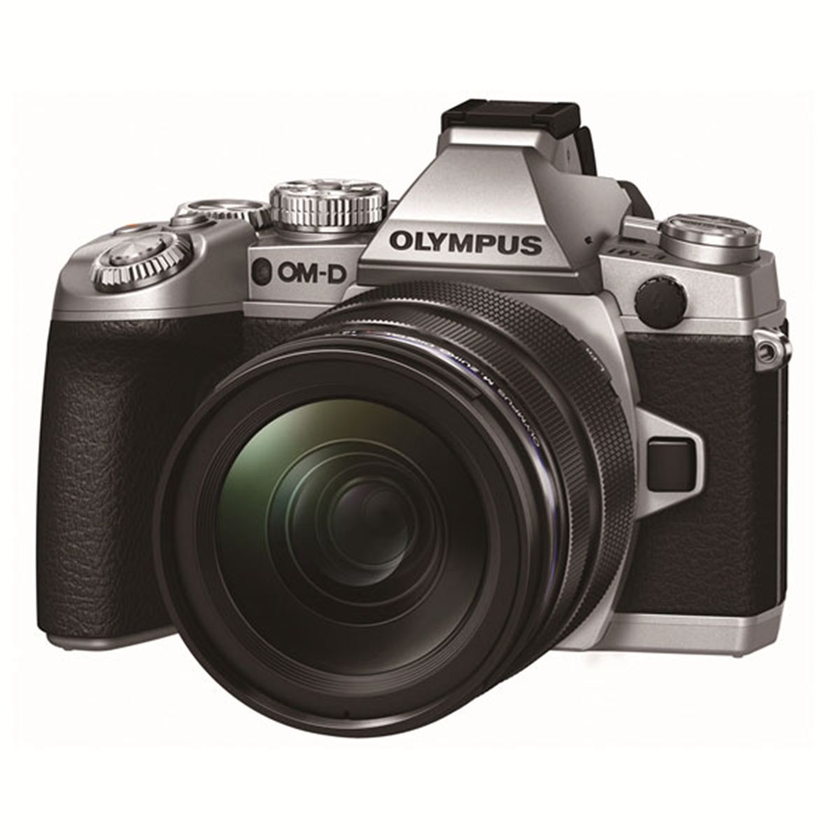 オリンパス、ファーム 2.0を搭載した「OM-D E-M1」のシルバーボディ