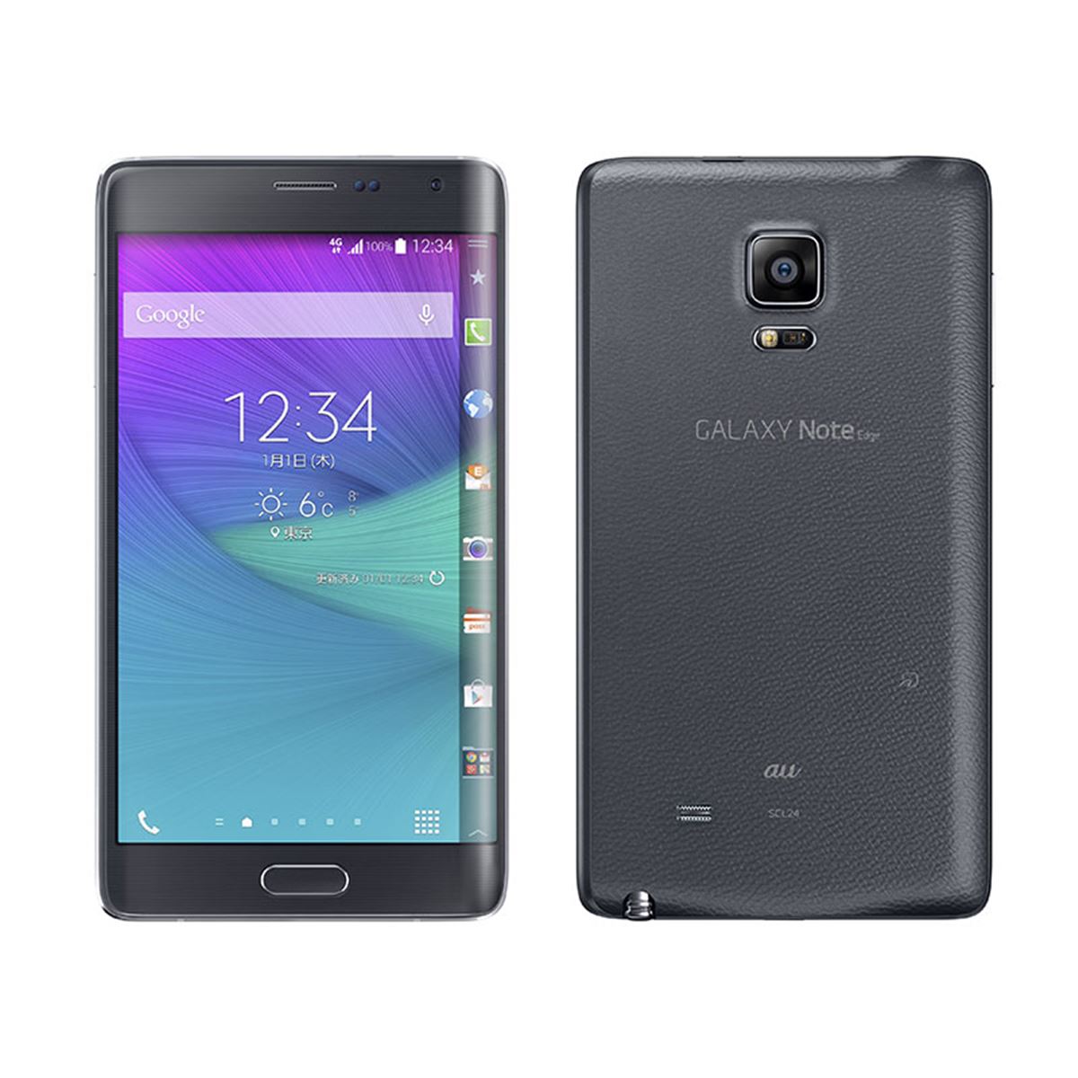 au、「GALAXY Note Edge」チャコールブラックを10/23発売 - 価格.com