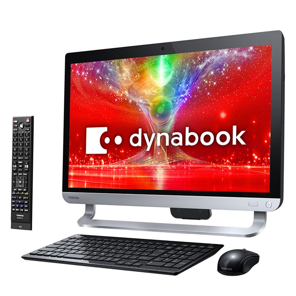 東芝レグザ　一体型パソコン　ＴＶチューナー付　Ｗ録画機能あり 東芝、テレビチューナー搭載の21.5型液晶一体型PC「REGZA PC D81/D71