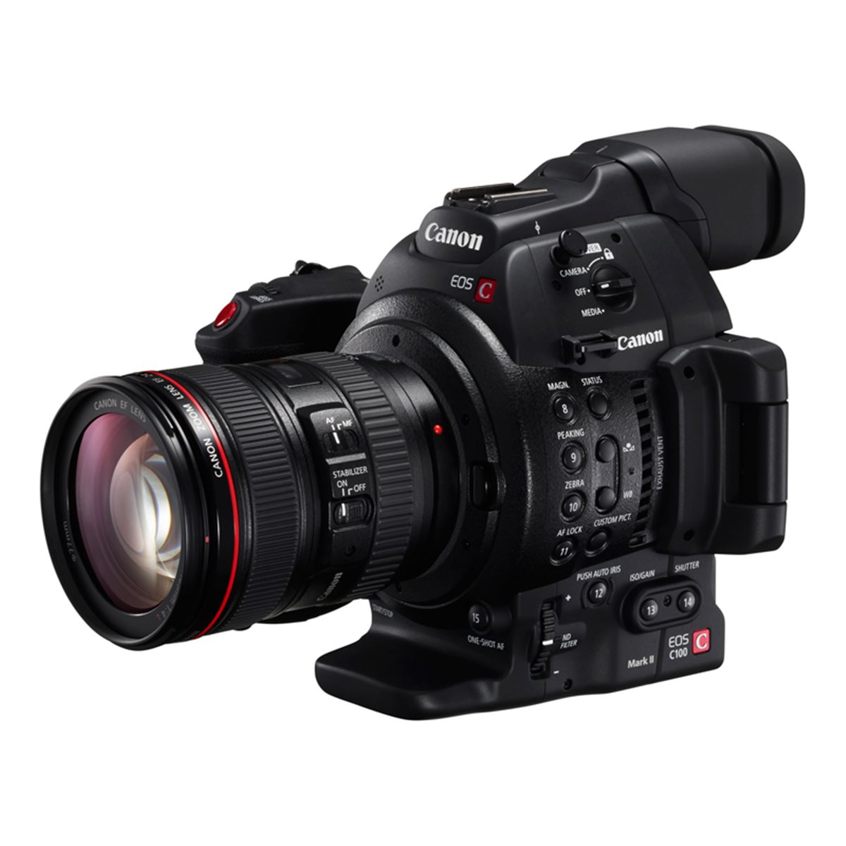 キヤノン、デュアルピクセルCMOS AF搭載の「EOS C100 Mark II」 - 価格.com