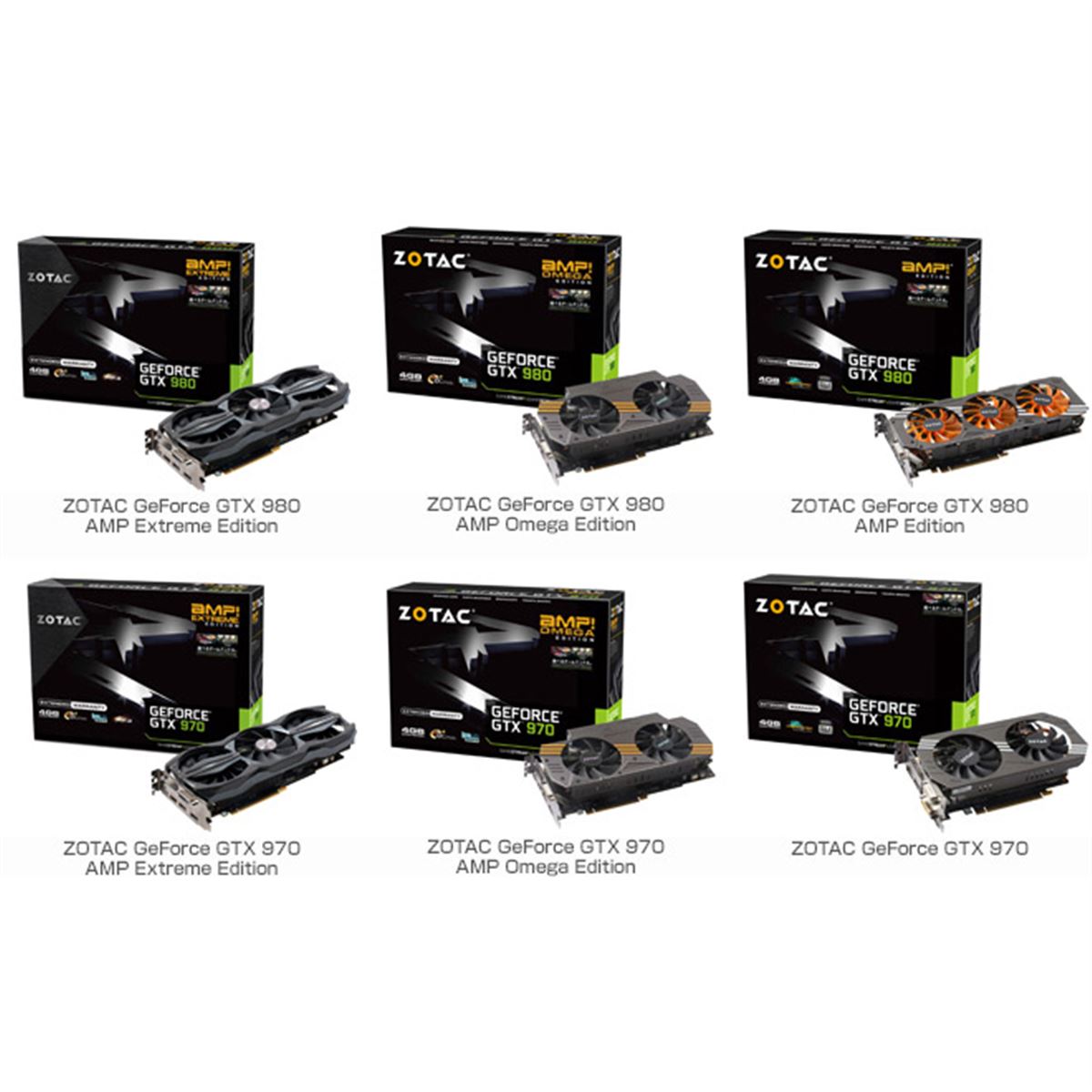 ZOTAC、選べる無料ゲームクーポン付属の「GeForce GTX 980/970」搭載