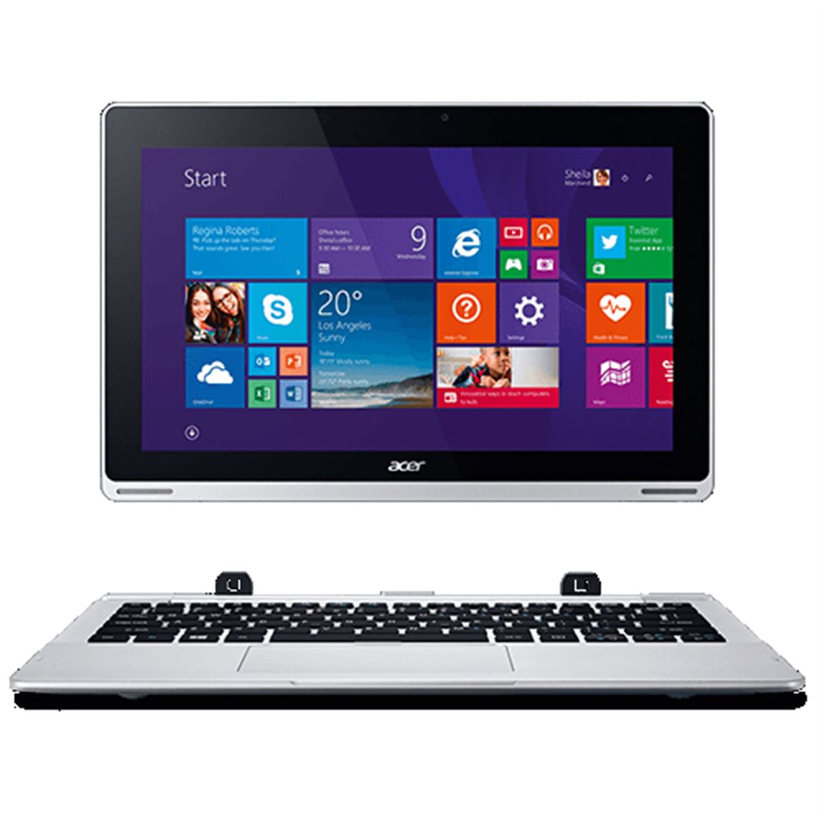 エイサー、マグネット式ヒンジ採用の2in1タイプ「Aspire Switch 11