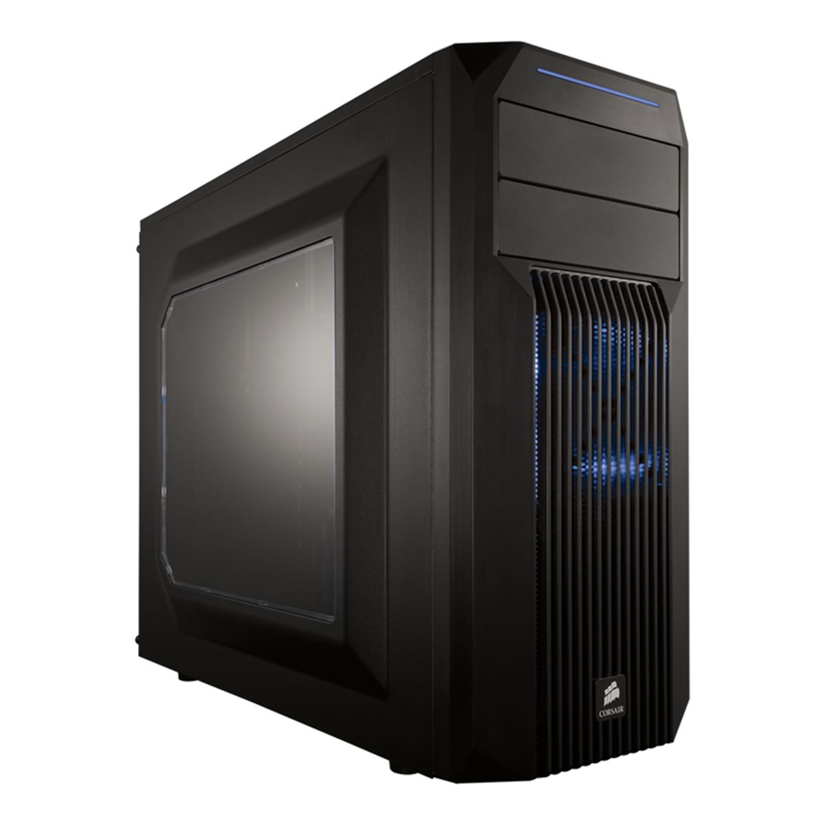 Corsair、前後に120mmファンを搭載したATX対応ミドルタワーPCケース