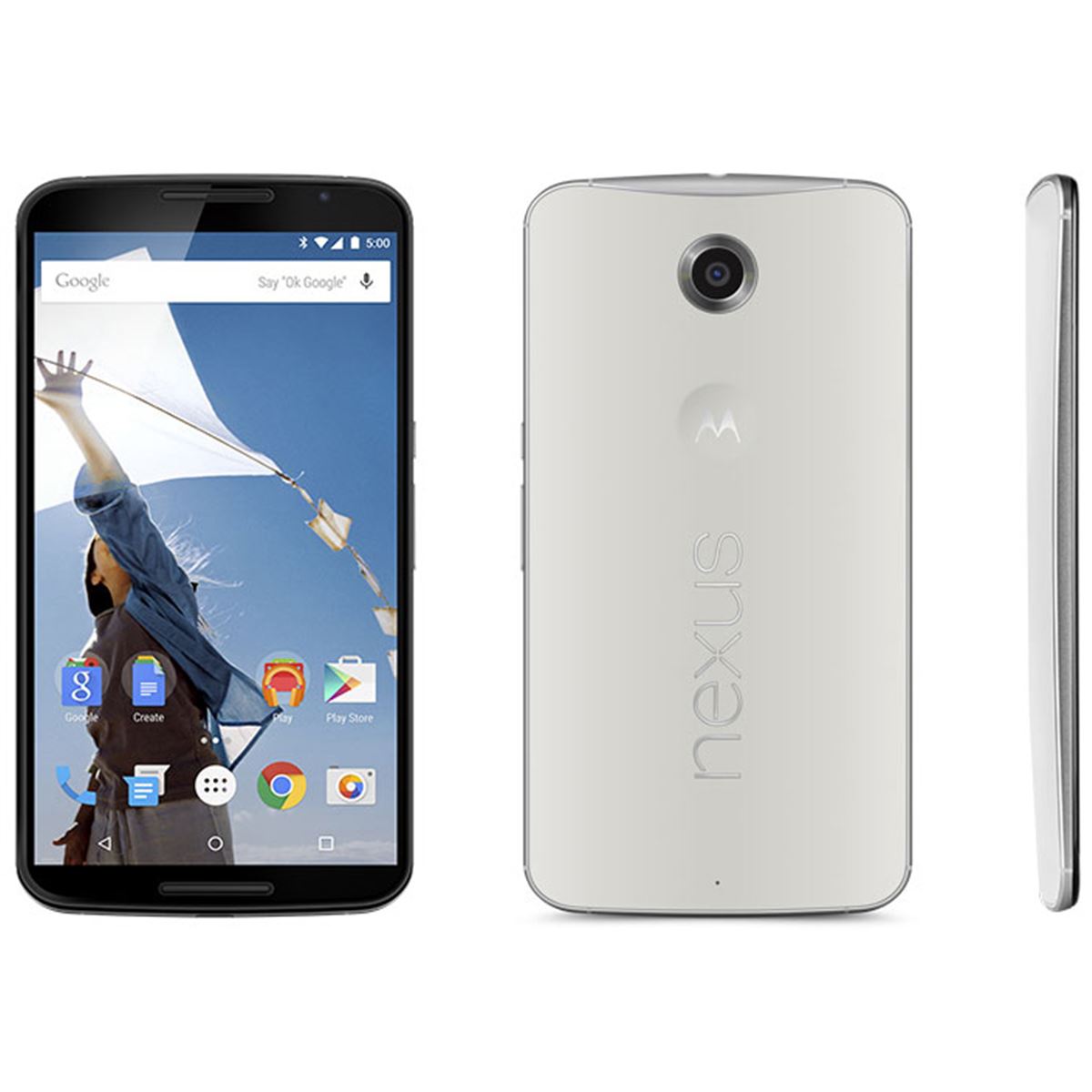 ワイモバイル、「Nexus 6」クラウドホワイトモデルを12/19発売 - 価格.com