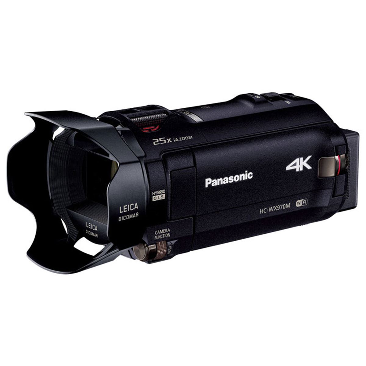 パナソニック、4K/30p対応デジタル4Kビデオカメラ「HC-WX970M