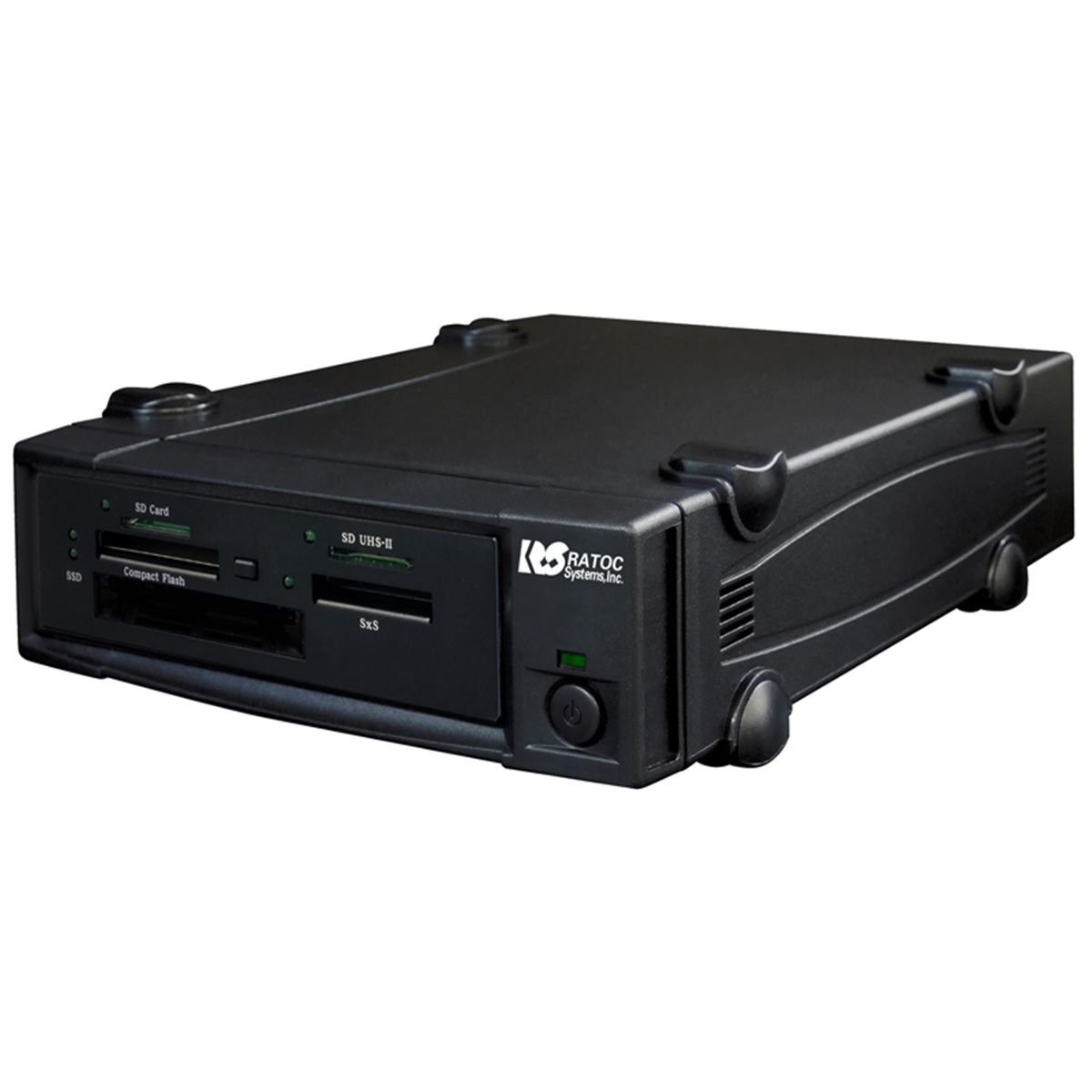ラトック、USB 3.0接続でUHS-II・SxS・SSDに対応したカードリーダー2