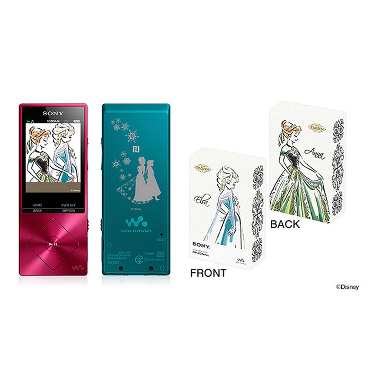 ソニー、アナ雪デザイン＆サントラのハイレゾ音源を収録した