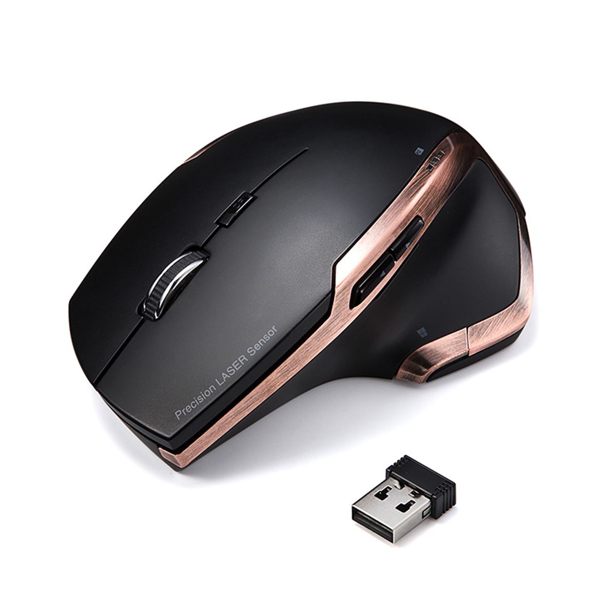 サンワ、読み取り精度が高いTOGレーザーセンサー搭載マウス - 価格.com