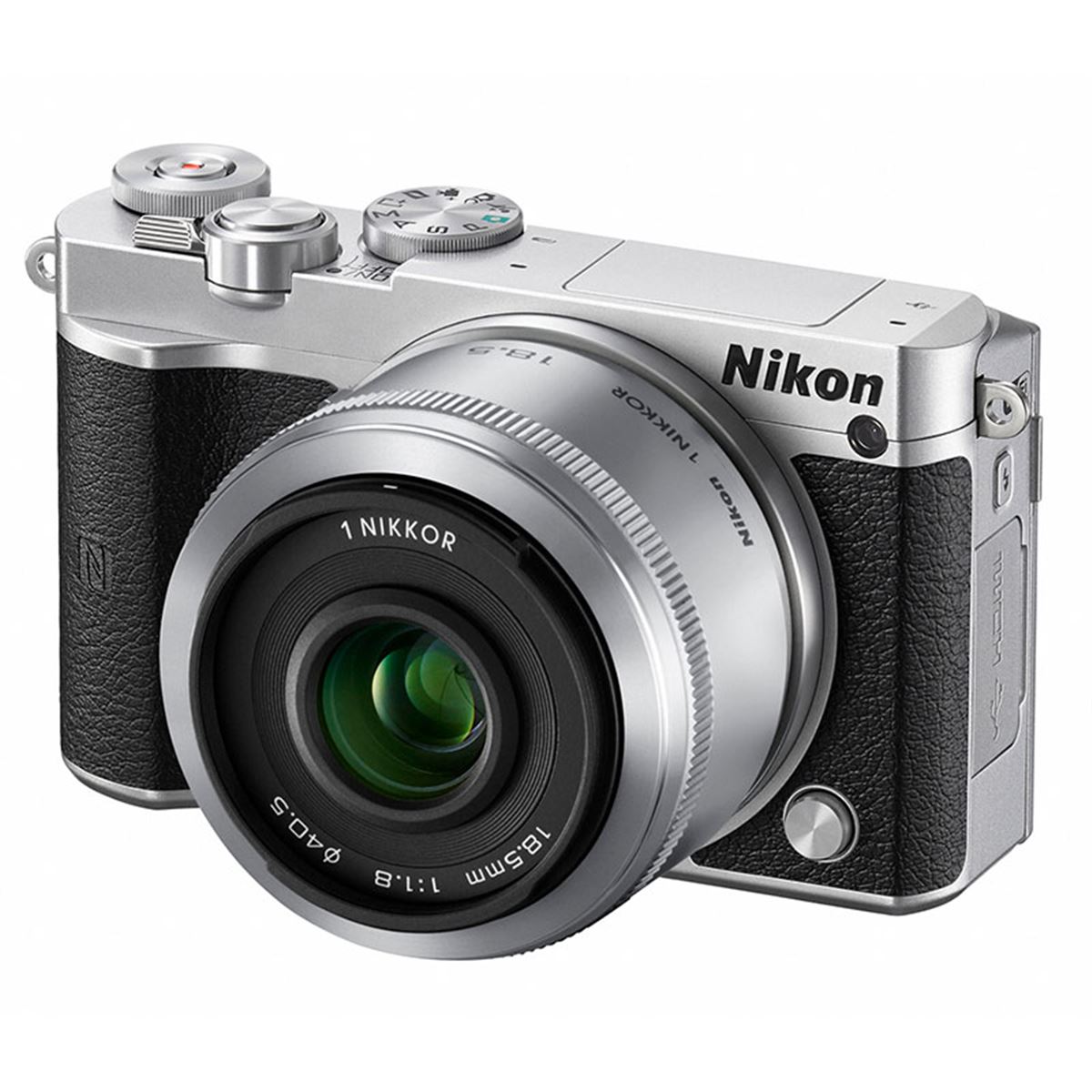 ニコン、4K動画やモダンなデザインを採用した「Nikon 1 J5
