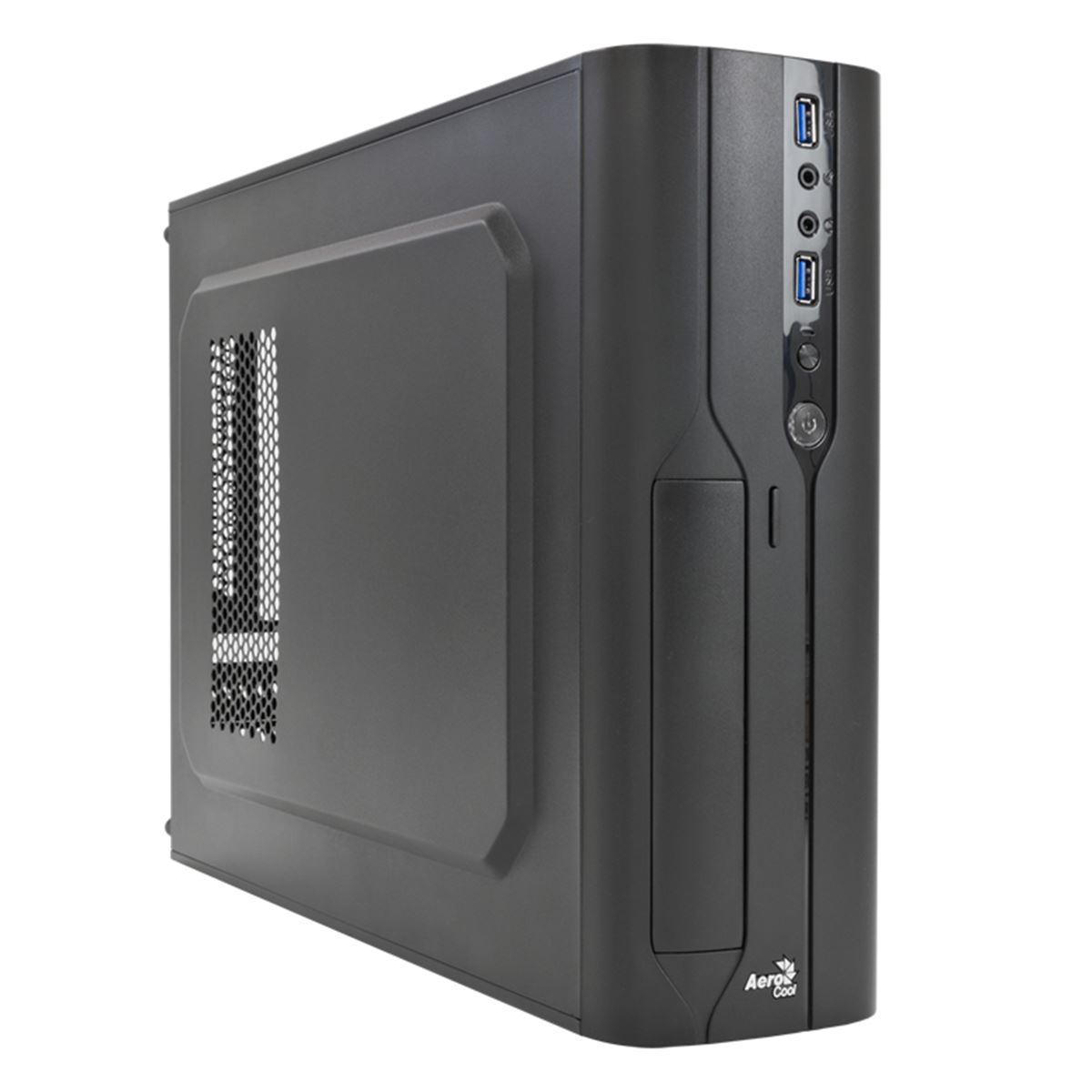 Aerocool、250W SFX電源搭載のMicro ATX対応スリムPCケース