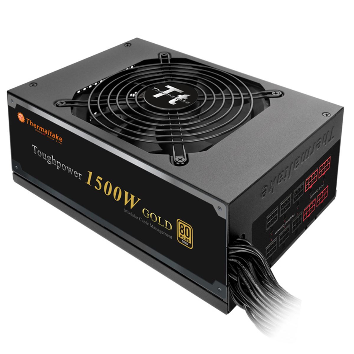 Thermaltake 電源ユニット 未使用 1550w Thermaltake、大容量1500Wで80PLUS GOLD認定のハイエンド電源ユニット