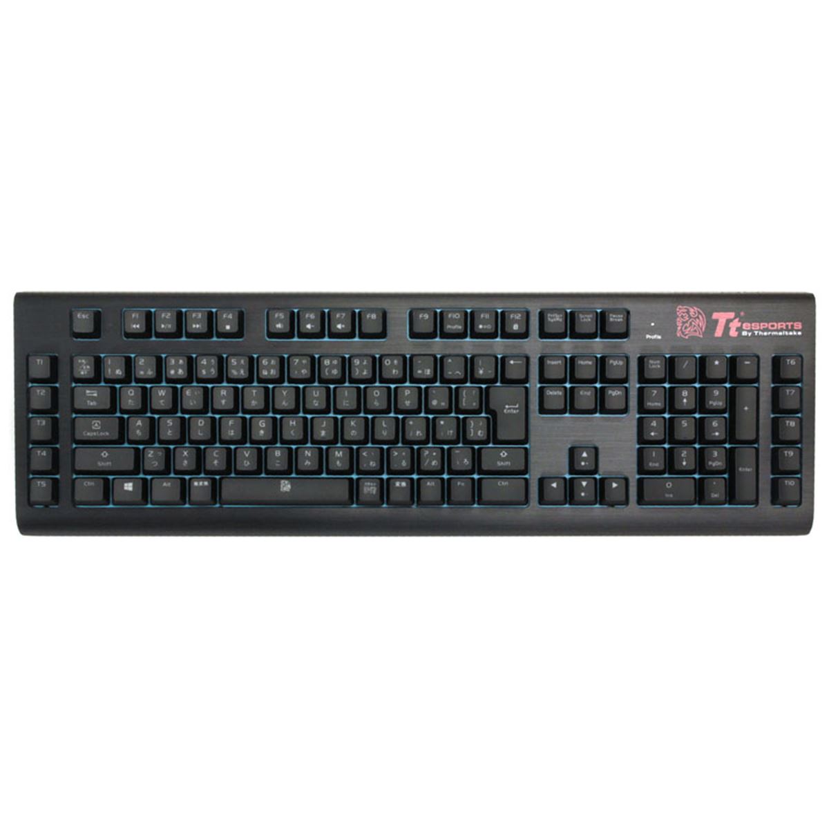 Thermaltake、アルミボディを採用したメカニカルキーボード - 価格.com