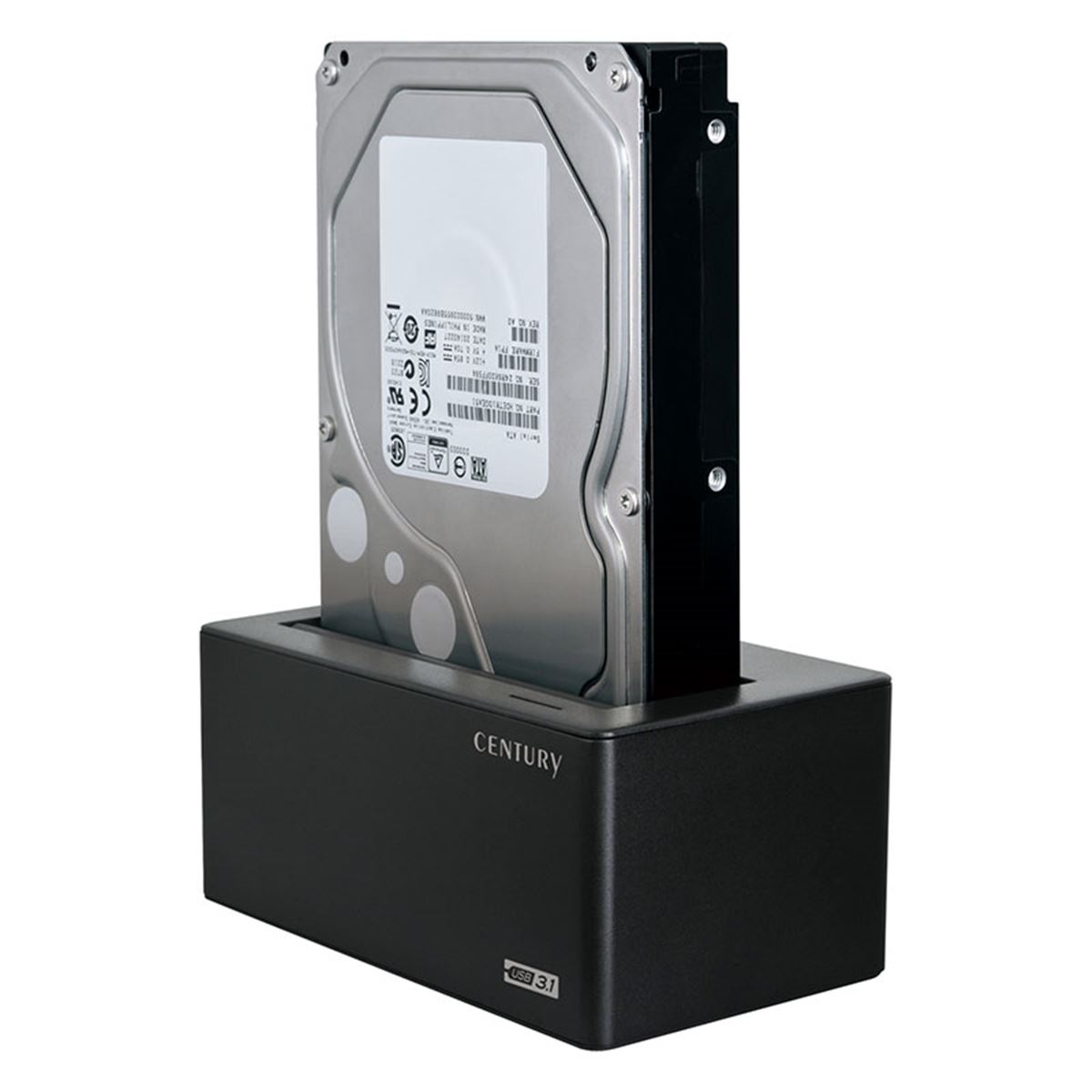 センチュリー、USB 3.1対応のHDD/SSD用クレードル「裸族のお立ち台