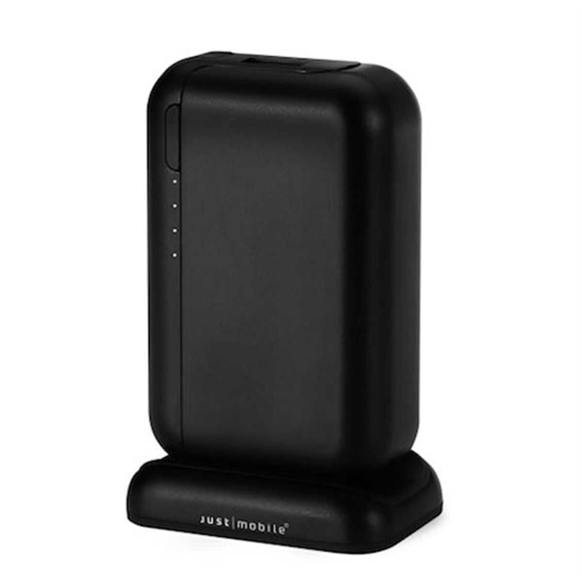 Just Mobile TopGum 本体 マグネット式充電ドック Just Mobile、モバイルバッテリー「TopGum」に新色ブラック - 価格.com