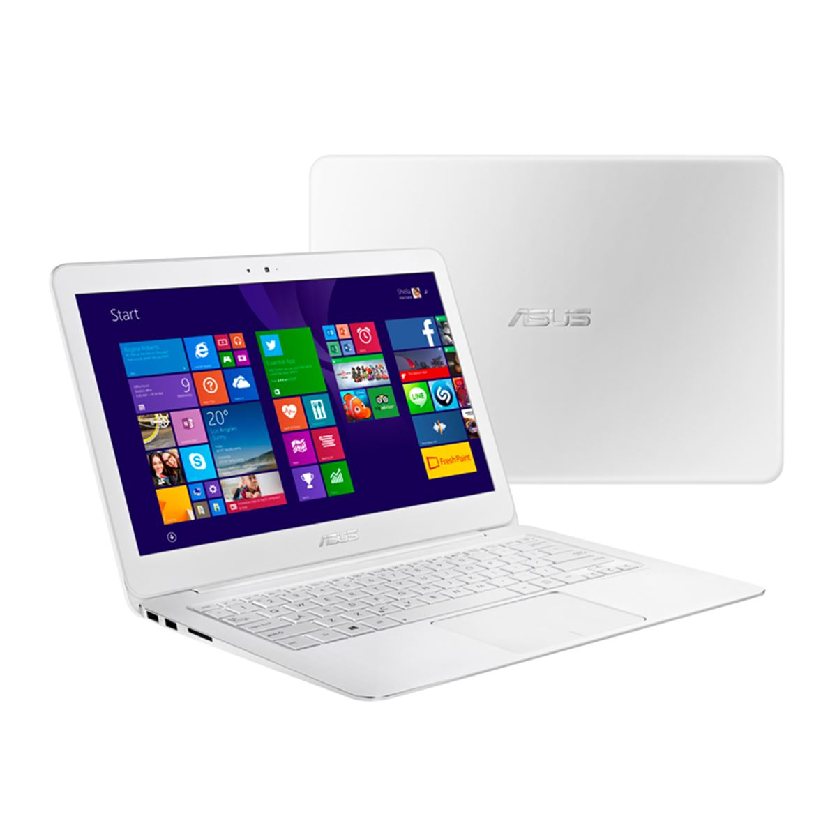 ASUS UX305FA SSD256 MEM8 Win11動作　ホワイト ASUS、重さ1.2kgの13.3型ノート「ZenBook UX305FA」にホワイトモデル