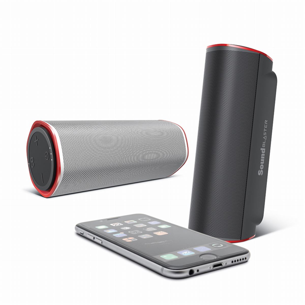 Creative Bluetooth対応  ワイヤレススピーカー クリエイティブ、縦置き横置き両対応の防水Bluetoothスピーカー - 価格.com