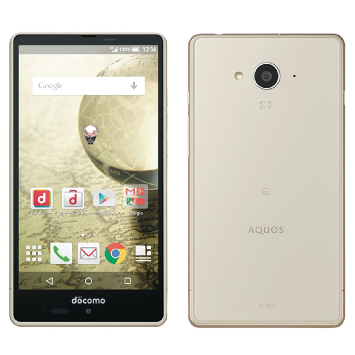 ドコモ、クアッドコア搭載の5型「AQUOS EVER SH-04G」を6/19発売