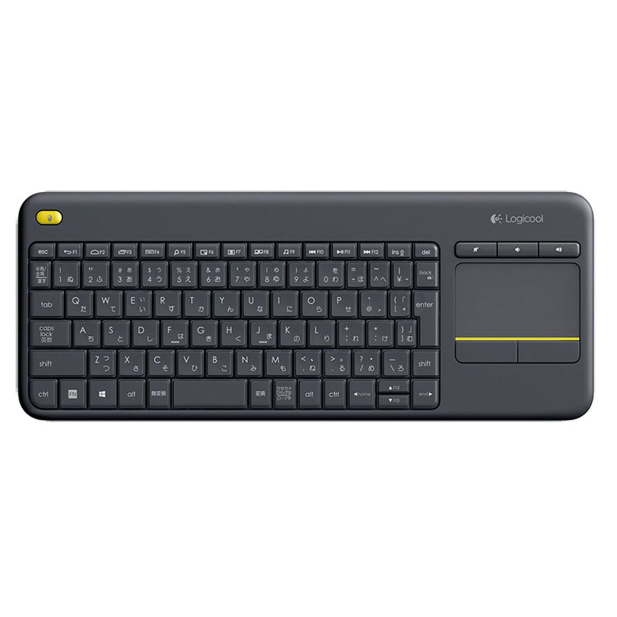 ロジクール　キーボード　YU0040 ロジクール、タッチパッド一体型のワイヤレスキーボード - 価格.com