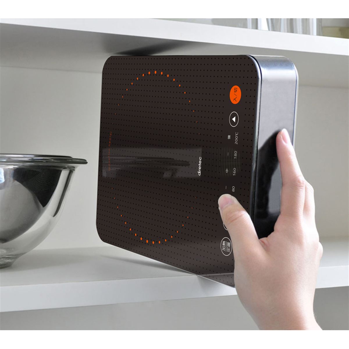 ドリテック ミニフラットIH調理器 新品未使用 楽天市場】dretec ドリテック ミニフラットih調理の通販
