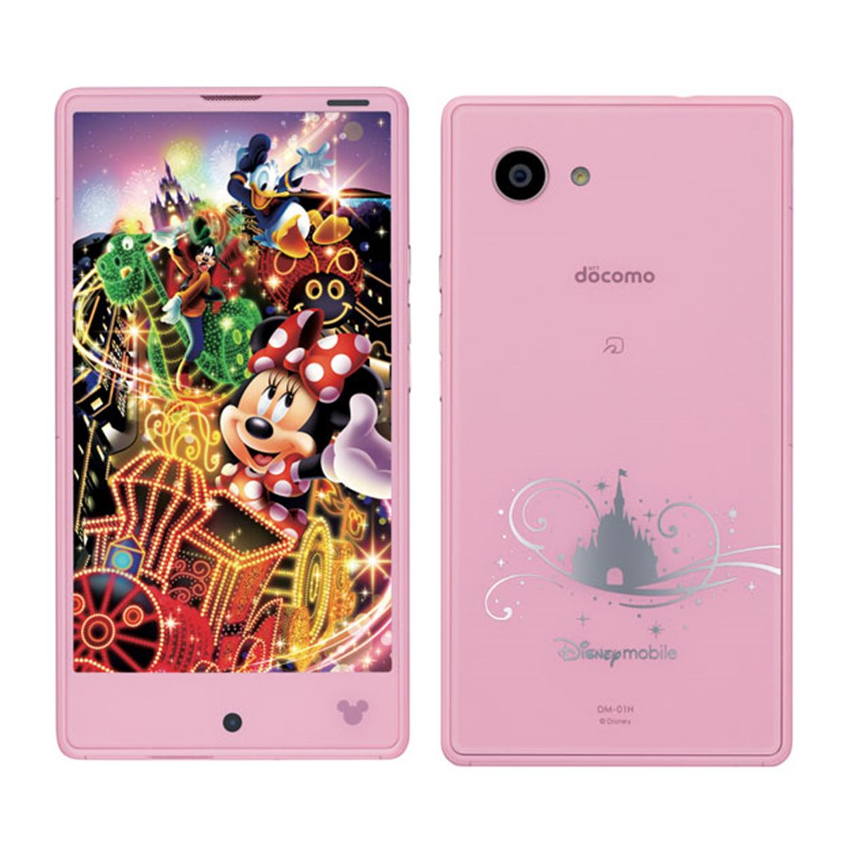 シャープ、ディズニー仕様の4.7型スマホ「DM-01H」 - 価格.com