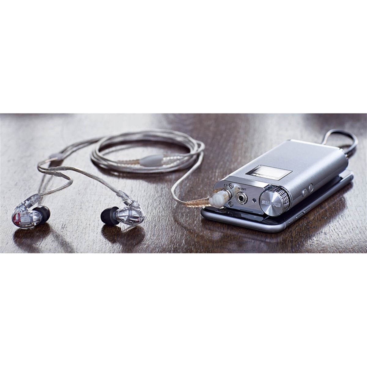 SHA900　SHURE ポータブルアンプ　ポタアン Sandal Audio: SHURE SHA900 ポータブルDAC・ヘッドホンアンプの