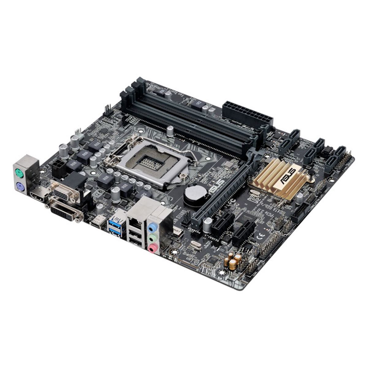 ANGELO GARBASUS - ASUS製　MicroATXマザーボード　B150M-A ASUS、「B150」を搭載したMicroATXマザーボード「B150M-A