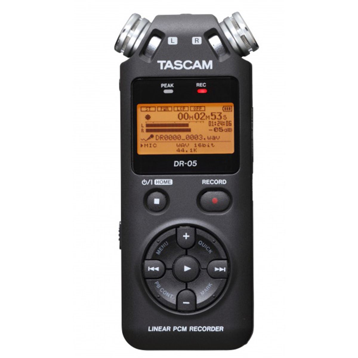 TASCAM、24bit/96kHz対応リニアPCMレコーダーに日本語メニューモデル