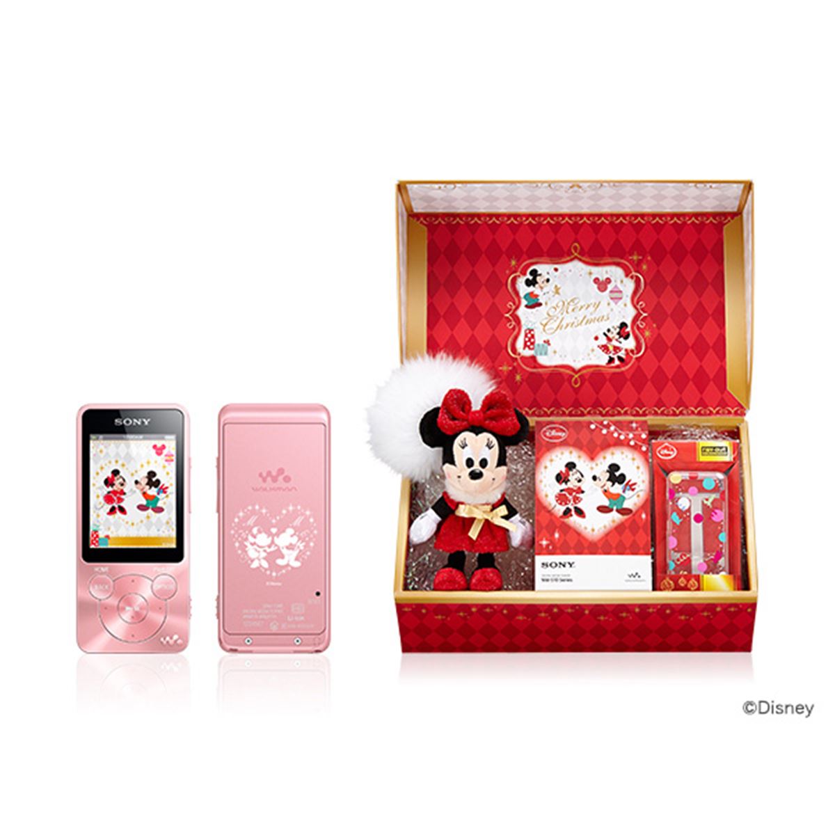 ソニー、ディズニー/スヌーピーのキャクラターを刻印した冬限定