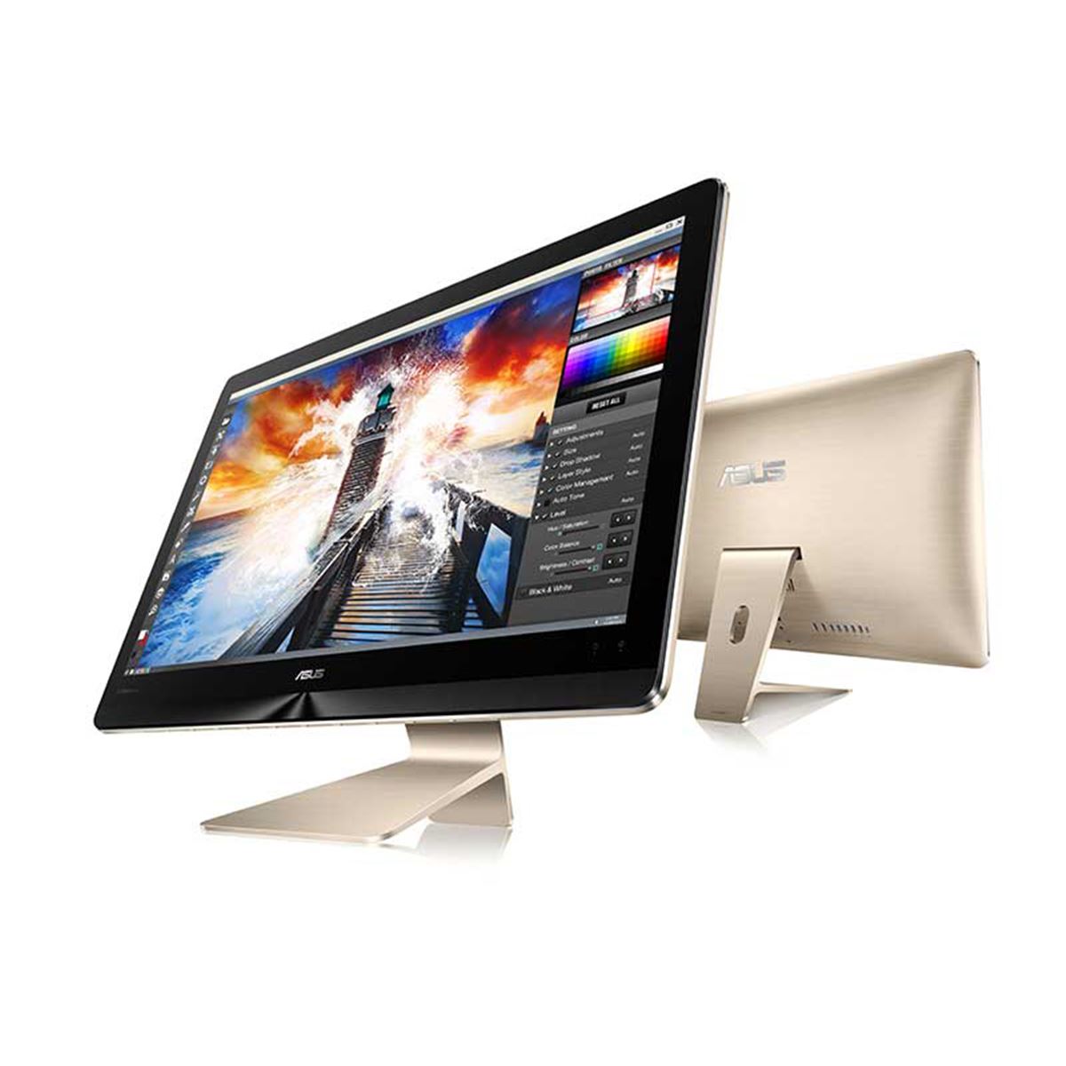 ASUS、アルミ削り出しボディの液晶一体型PC「Zen AiO」 - 価格.com