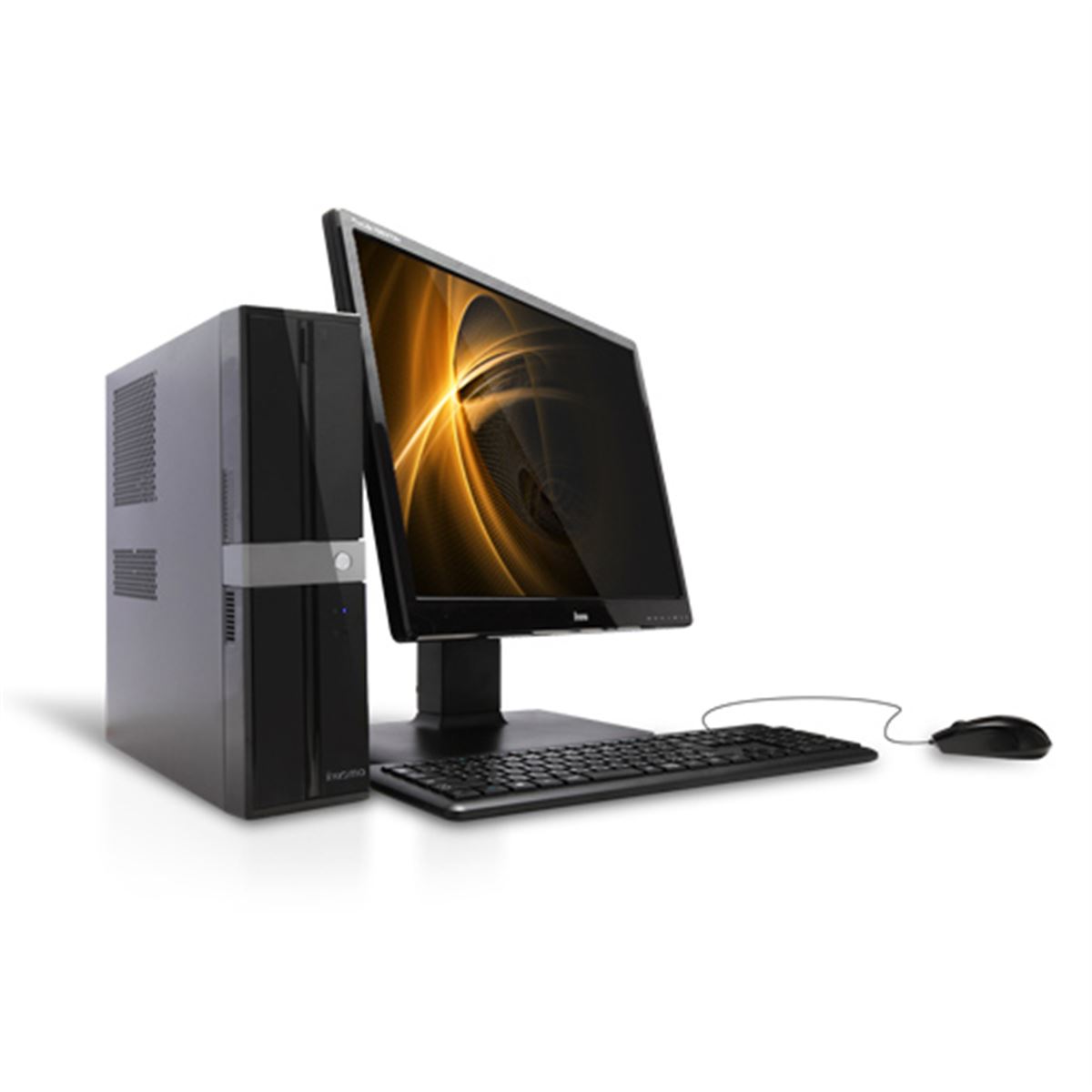 iiyama - スリム型デスクトップ＋スリムベゼルディスプレイ24インチ iiyama - スリム型デスクトップ＋スリムベゼルディスプレイ24