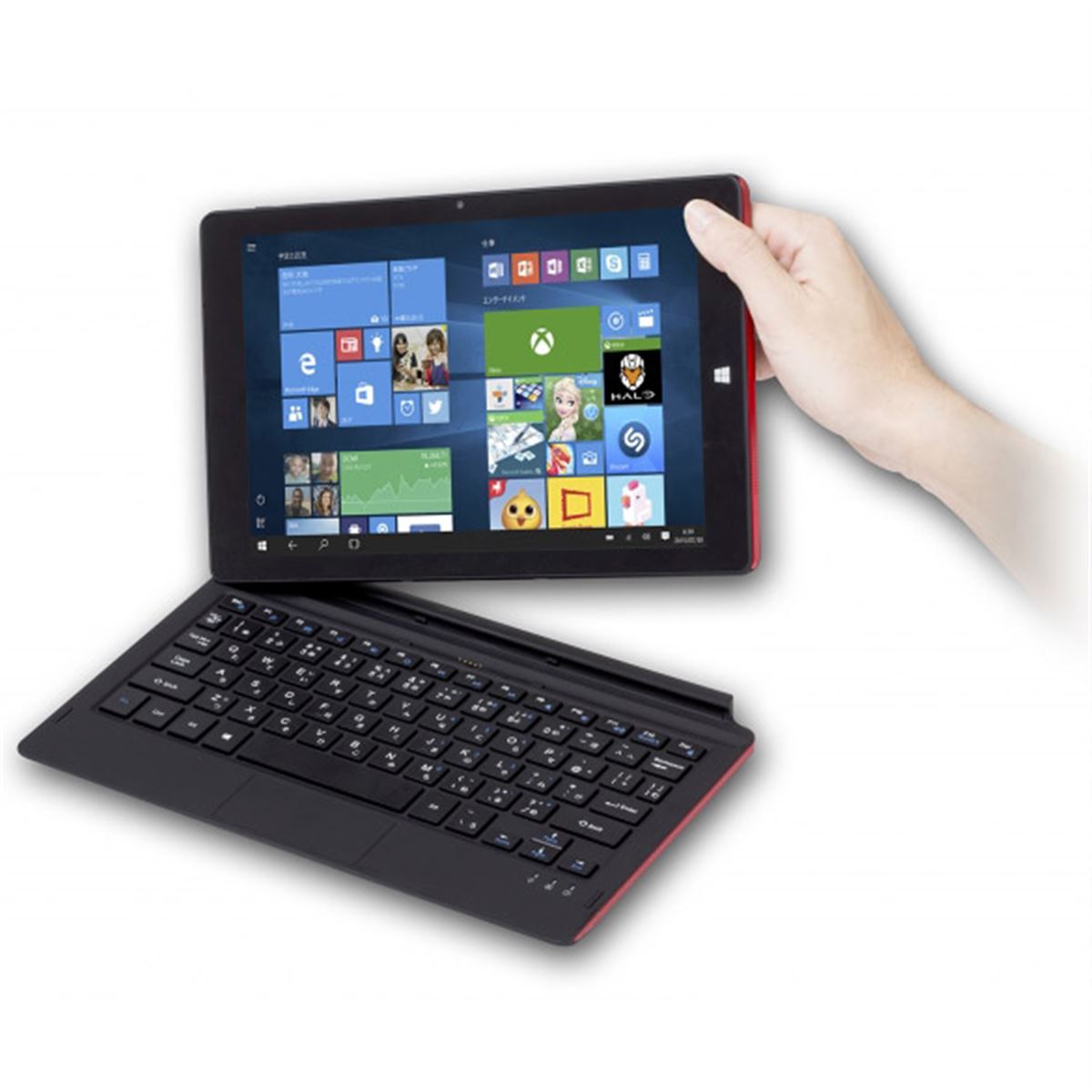 FRONTIER、税別29,800円の脱着式キーボード搭載2in1タブレット - 価格.com