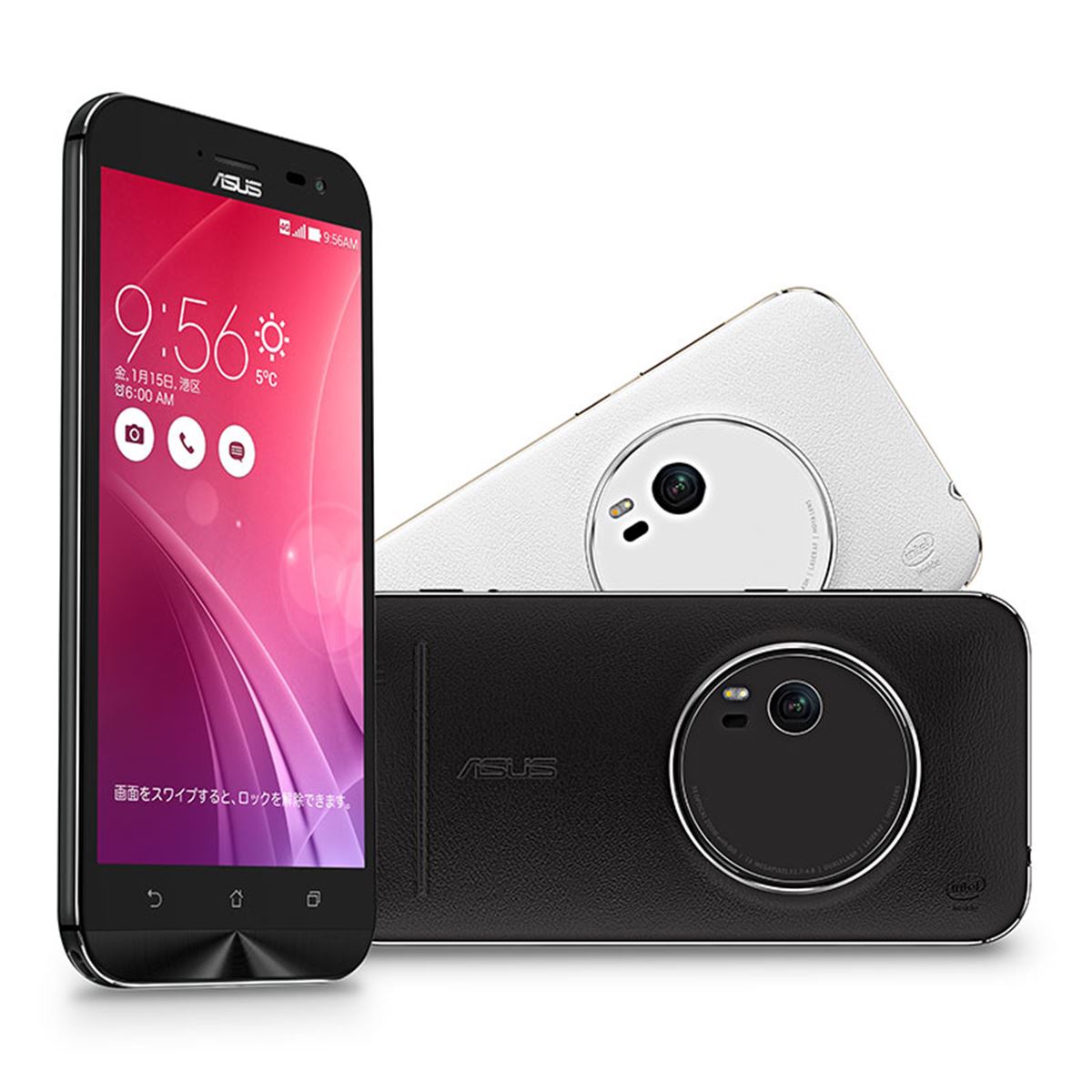 ASUS、光学3倍ズームや手ぶれ補正対応の5型スマホ「ZenFone Zoom