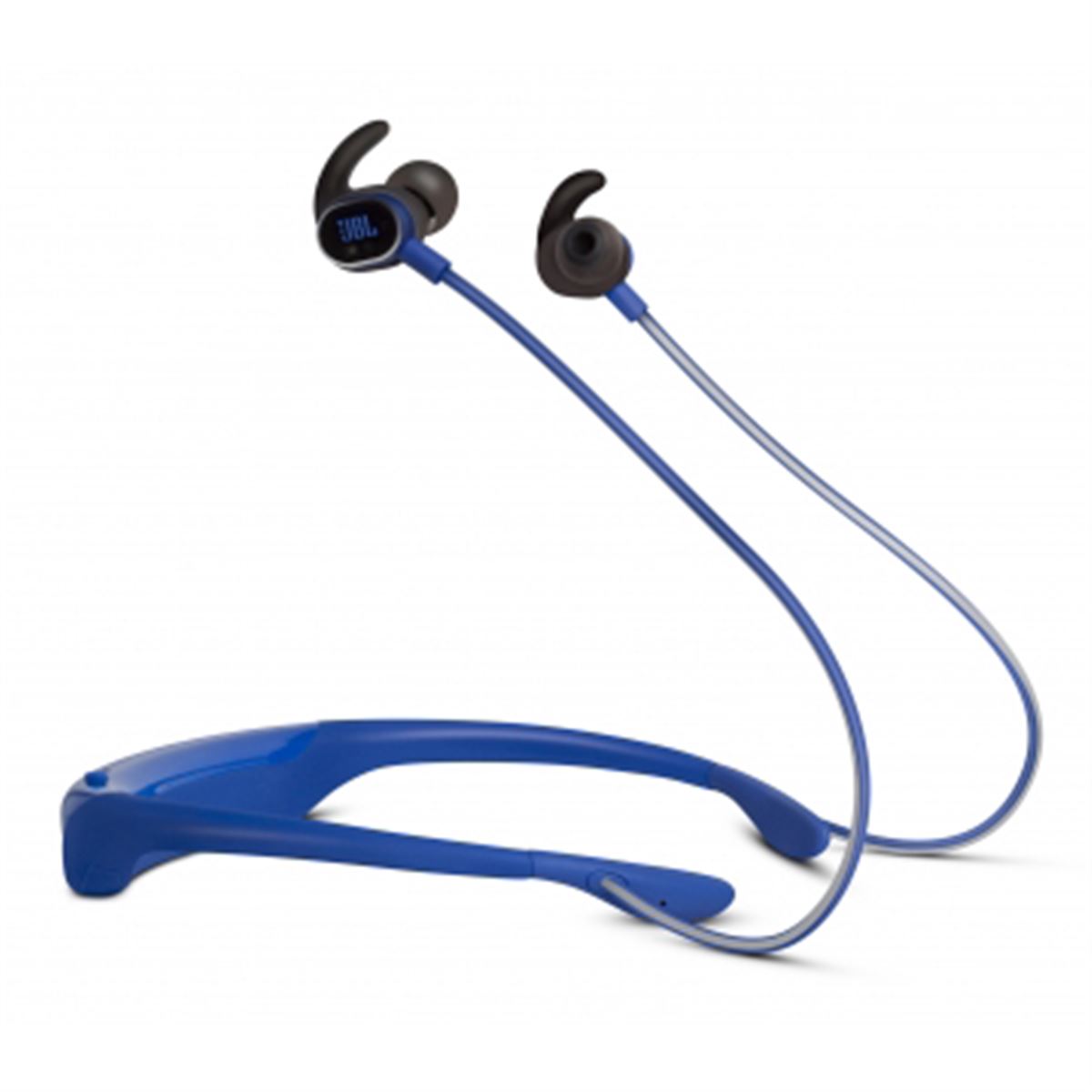 JBL、耳元のタッチセンサーで操作できるBluetoothスポーツイヤホン