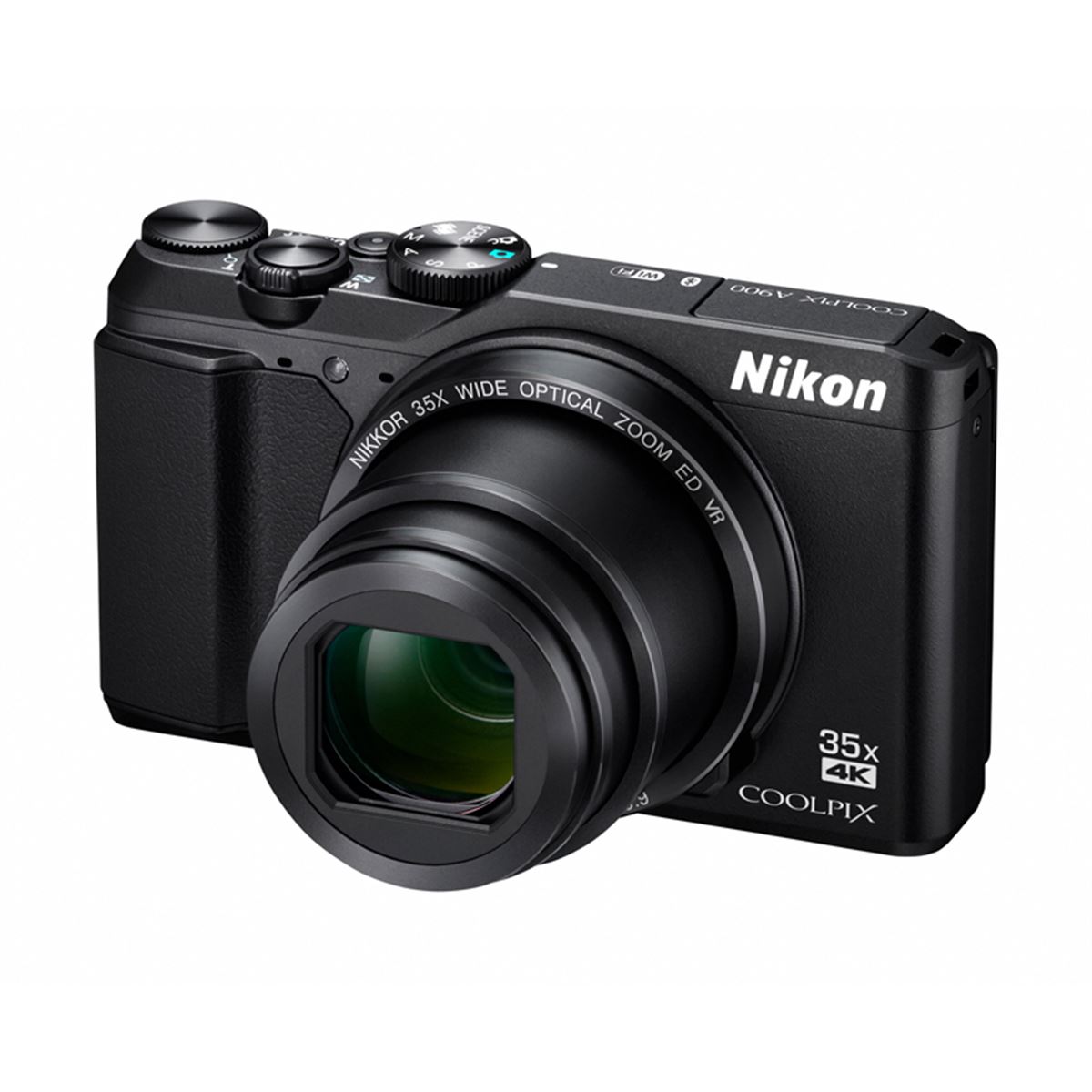 ニコン、4K/30p撮影対応の光学35倍ズーム「COOLPIX A900」など