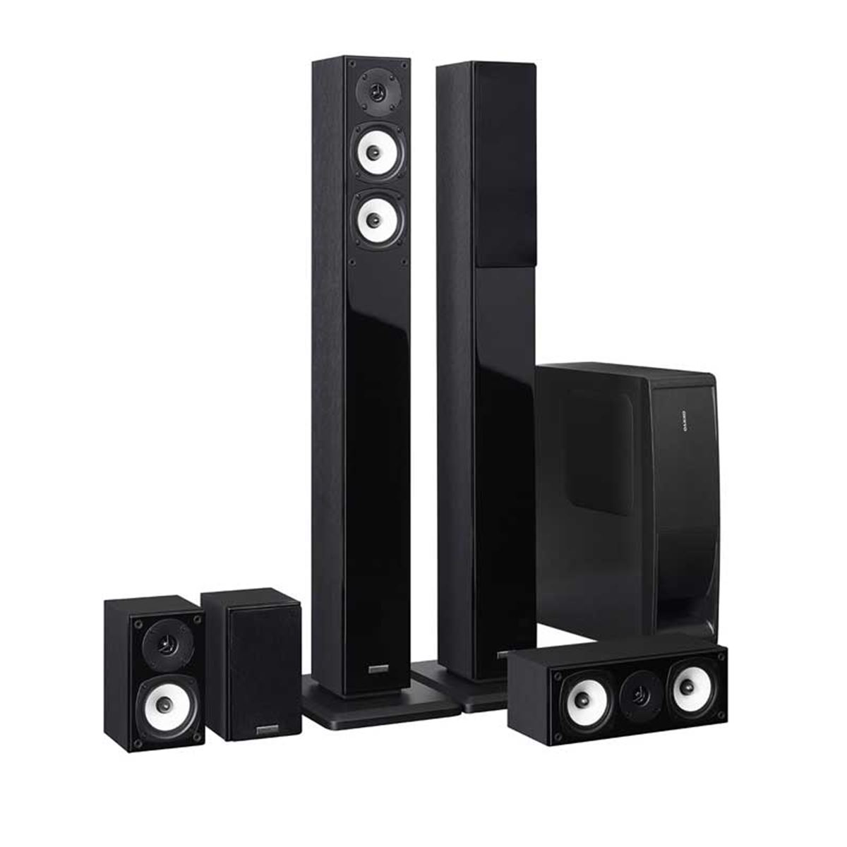 ONKYO トールボーイスピーカー D-109XE ONKYOの最廉価トールボーイ』 ONKYO D-109XE(D) [木目 ペア