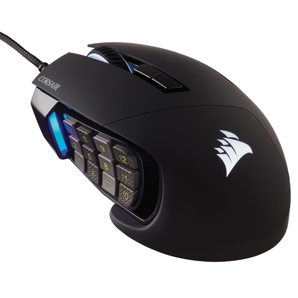 CORSAIR ゲーミングマウス USB接続 Corsair、ゲーミングマウス「CORSAIR Gaming SCIMITAR RGB」ブラック