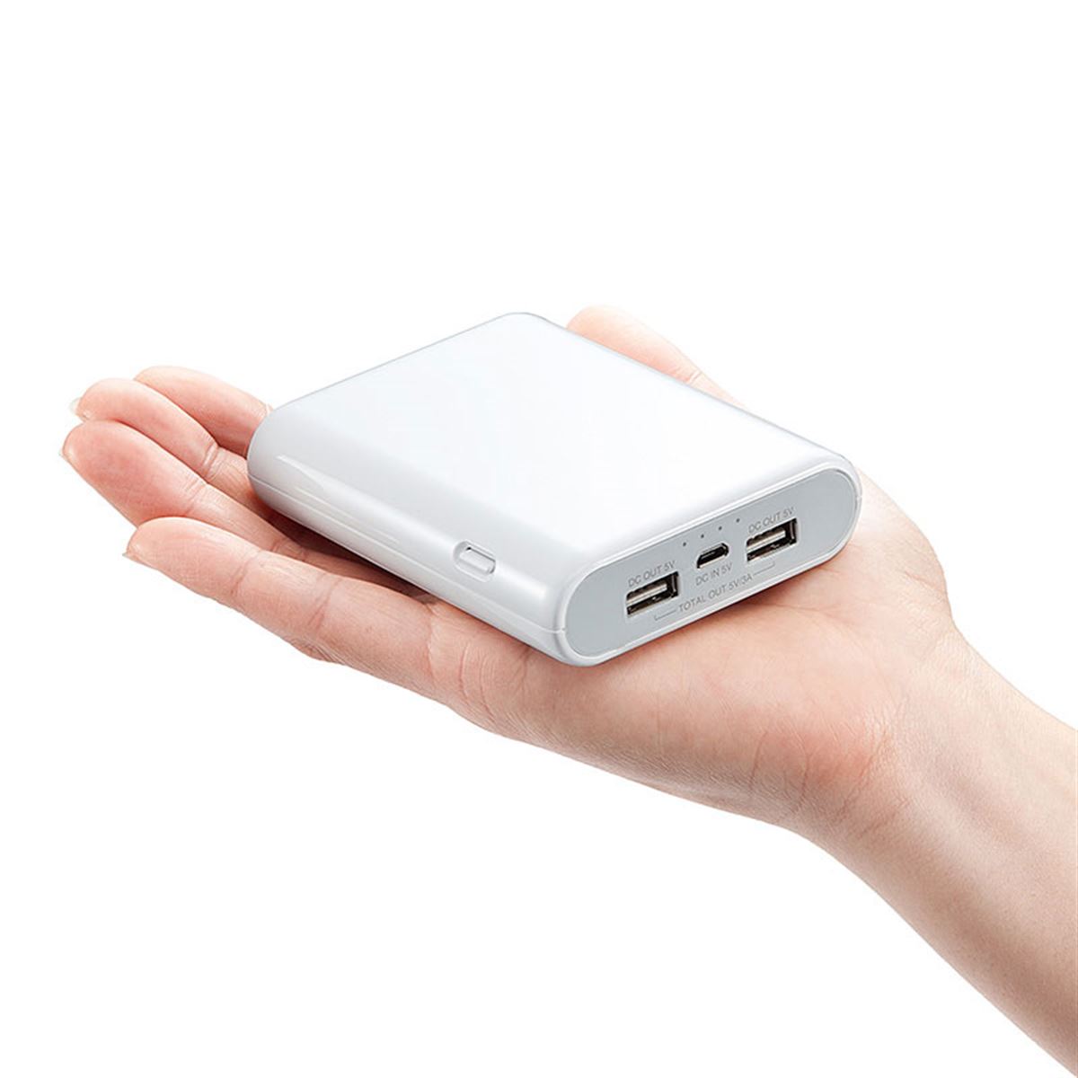 サンワ、13400mAhの小型・軽量なモバイルバッテリー - 価格.com