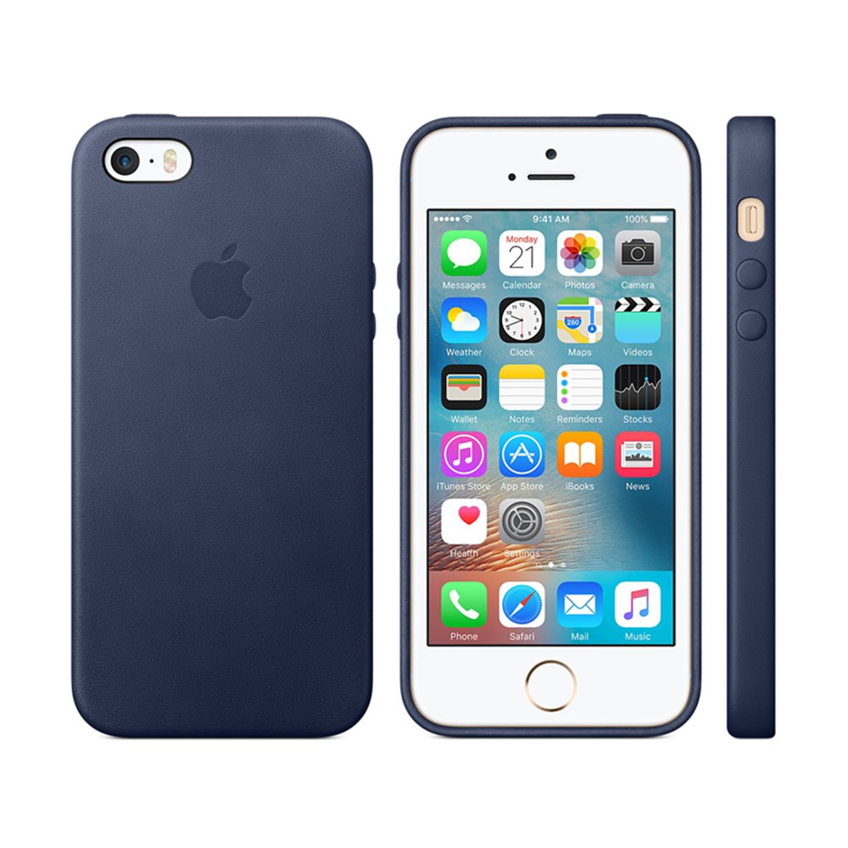 Apple純正 iPhone SE 5s 5 レザーケース Genuine Original Official Apple iPhone 5 5S SE (2016