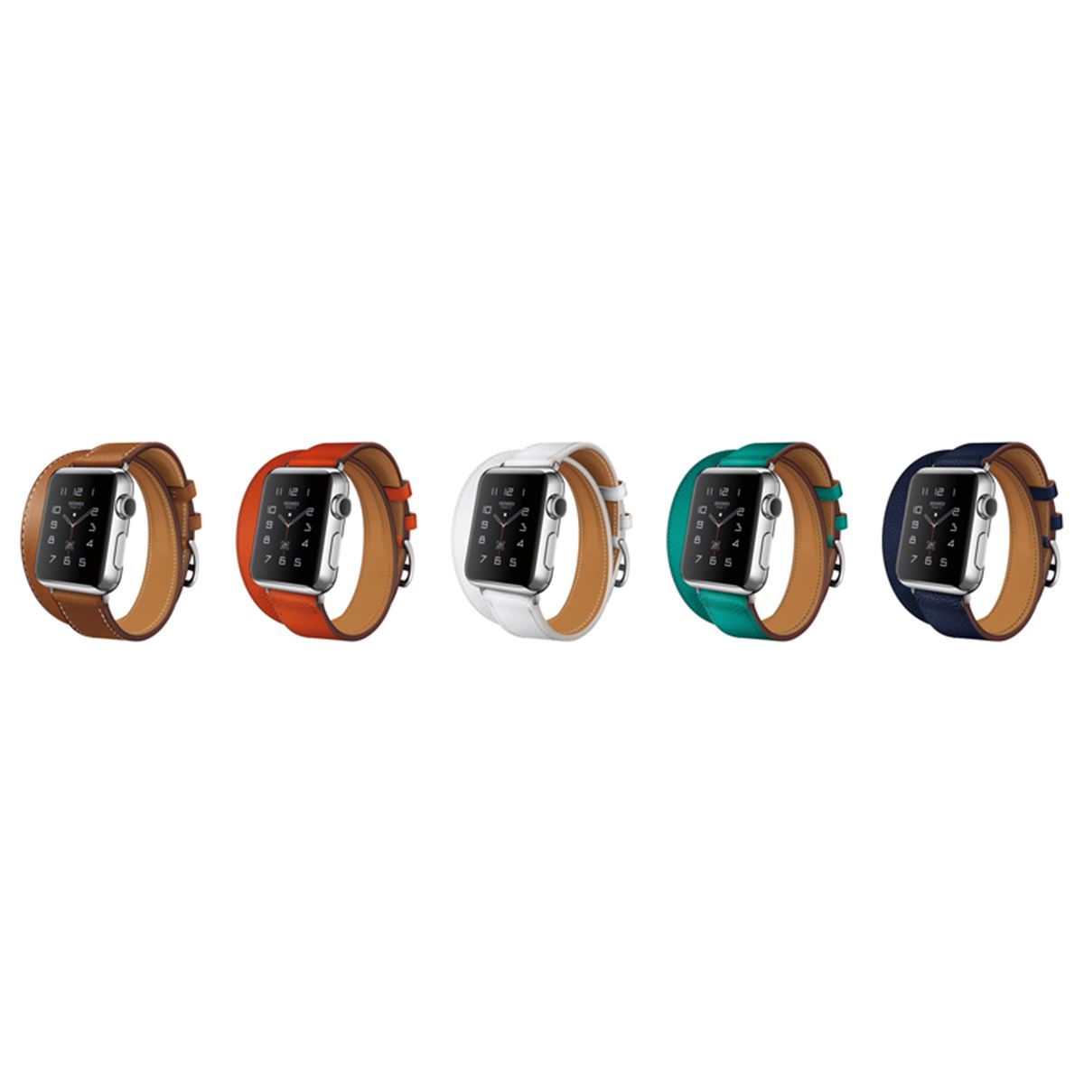 アップル、Apple Watch Hermesのレザーストラップに春の新色を追加