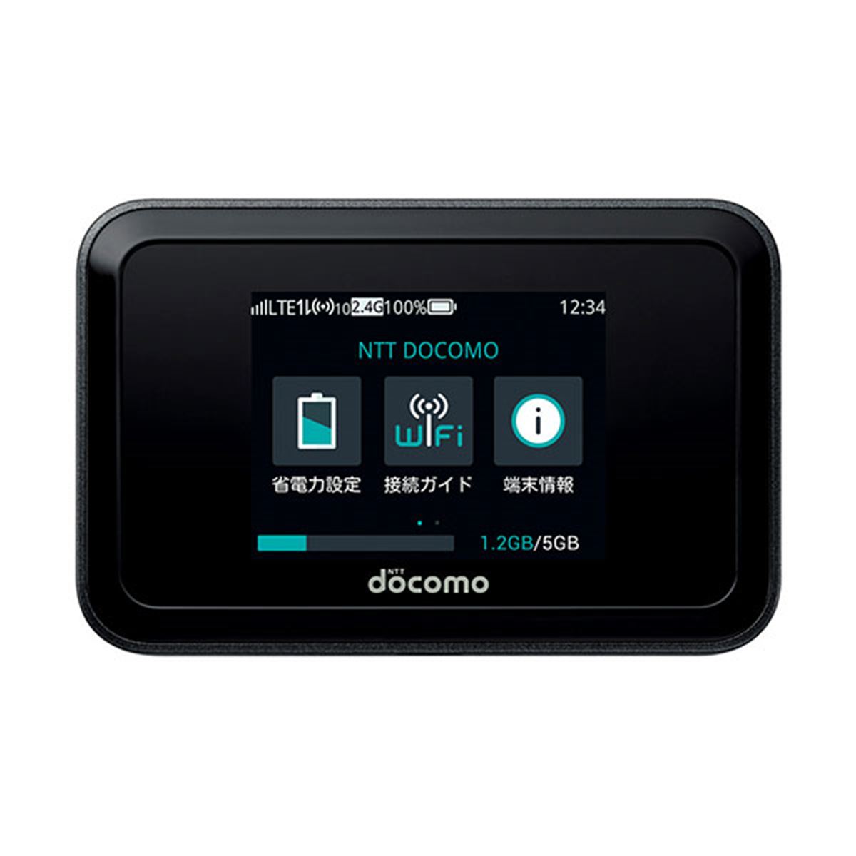 docomo Wi-Fi 息苦し モバイルルーター HW-02G 白ロム 美品中古